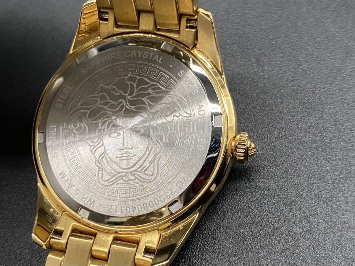 [B1Y] VERSACE Quartz Men’s Watch Greca Time VE7C23000 [p7q]