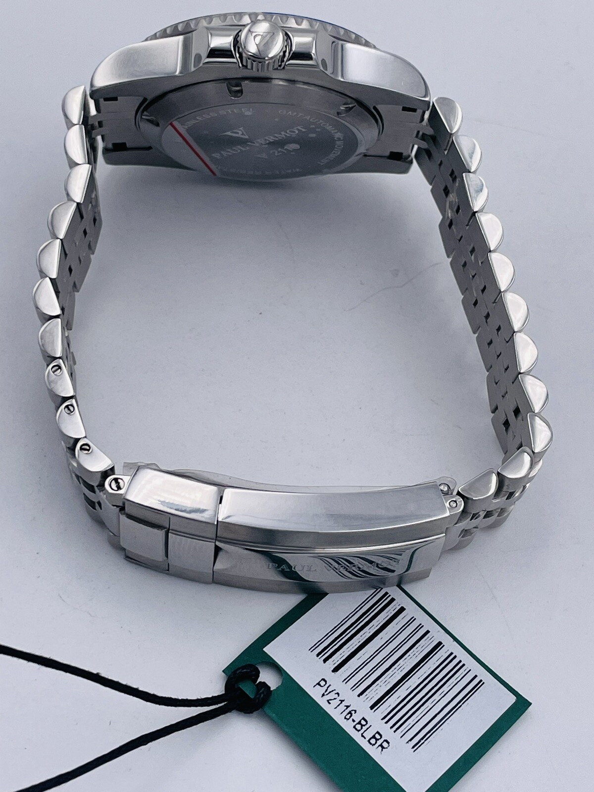 Orologio Paul Vermot GMT Automatico Ceramica Pv2116BLRj/540 Scontatissimo Nuovo