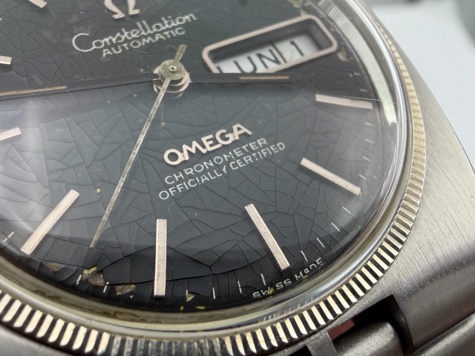 Vintage OMEGA 168.045 Constellation Green Spider Dial Automatic Cal Ω 751 – 36mm