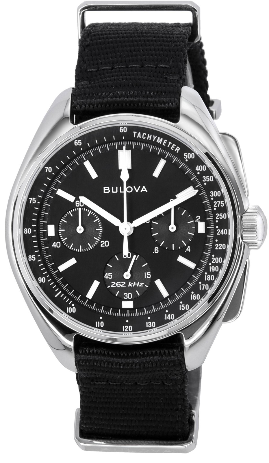 Bulova Lunar Pilot Special Edition Chronograph Tachymeter 96A225 50M Mens Watch