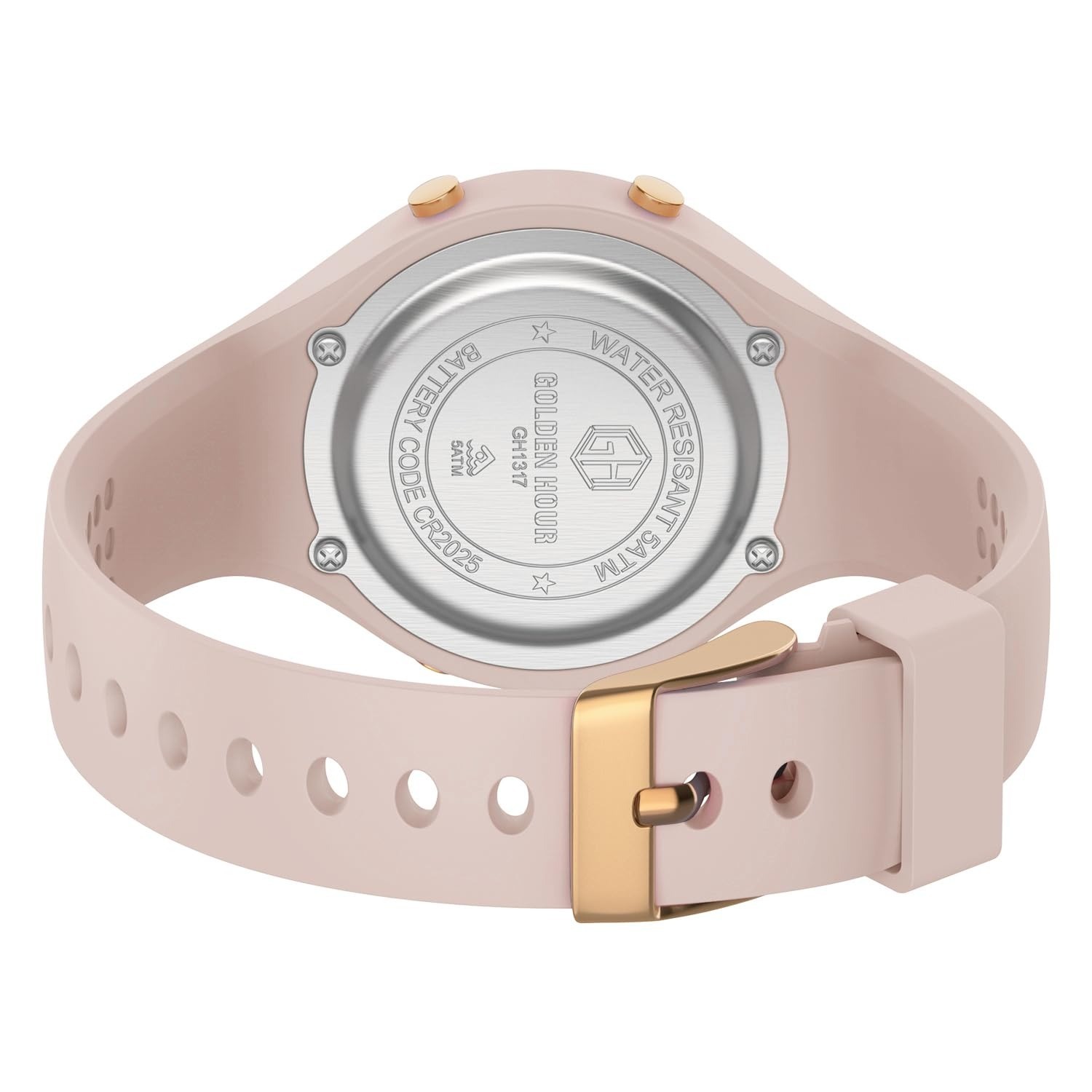 GOLDEN HOUR Women’s Waterproof Digital Chronograph Watch