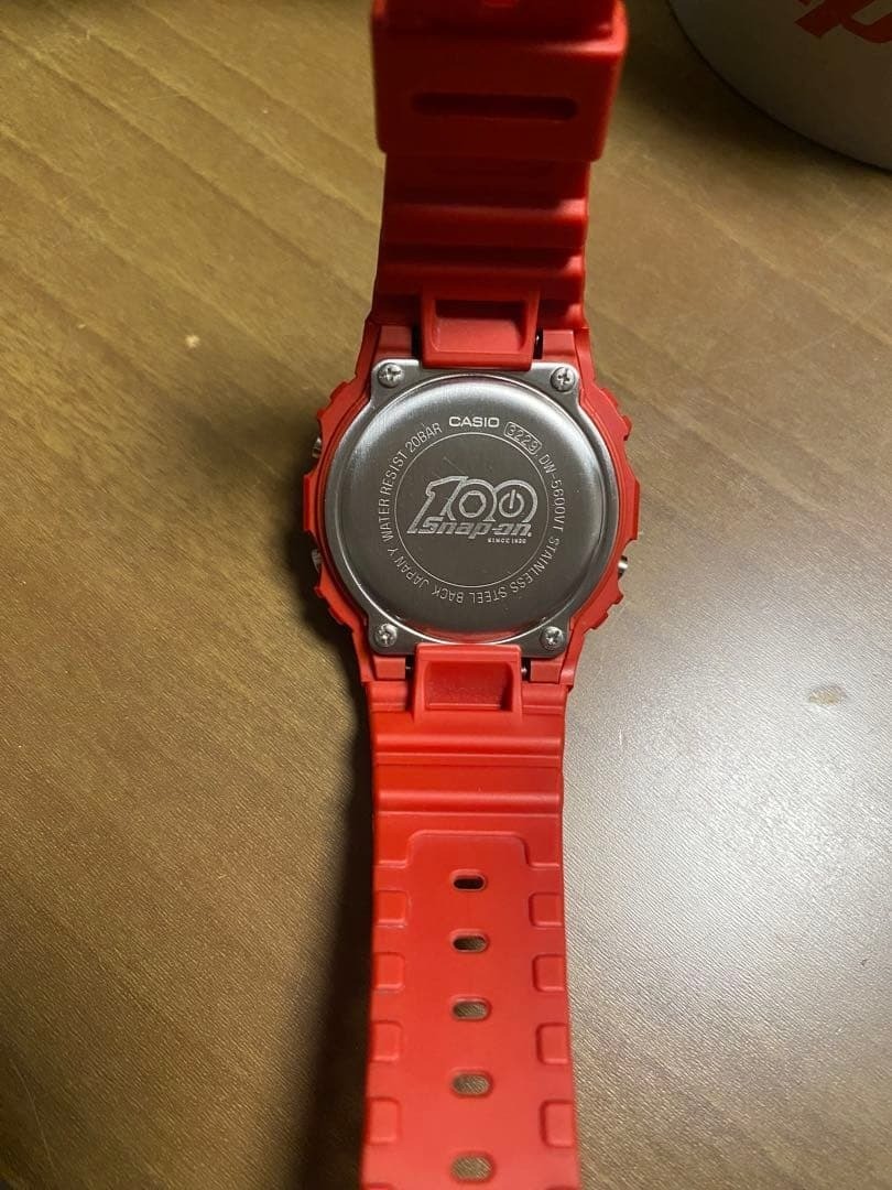 Snap On Casio G SHOCK 100th Anniversary Watch Limited Genuine Edition