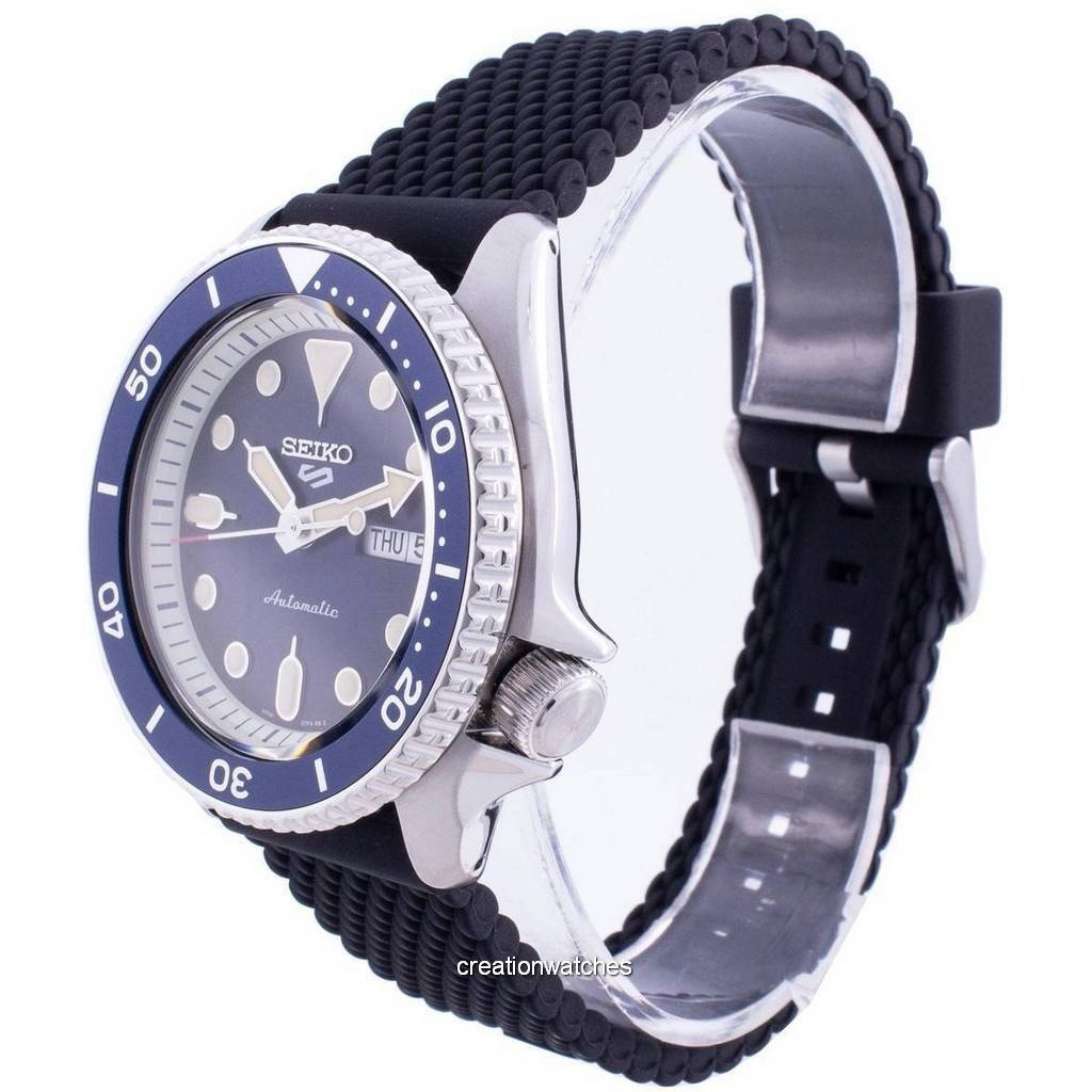 Seiko 5 Sports Suits Style Blue Dial 24 Jewels Automatic SRPD71K2 100M Men Watch