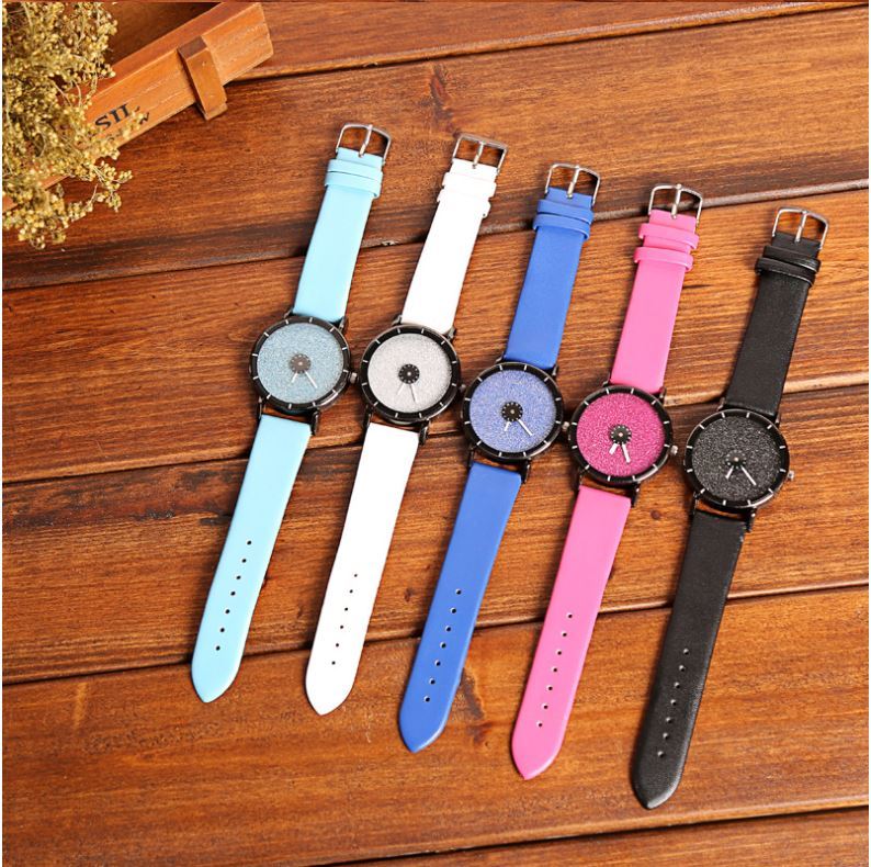 Modern, Novelty Pop-Art Inspired Colorful Wrist Watches in 5 Vibrant Colors