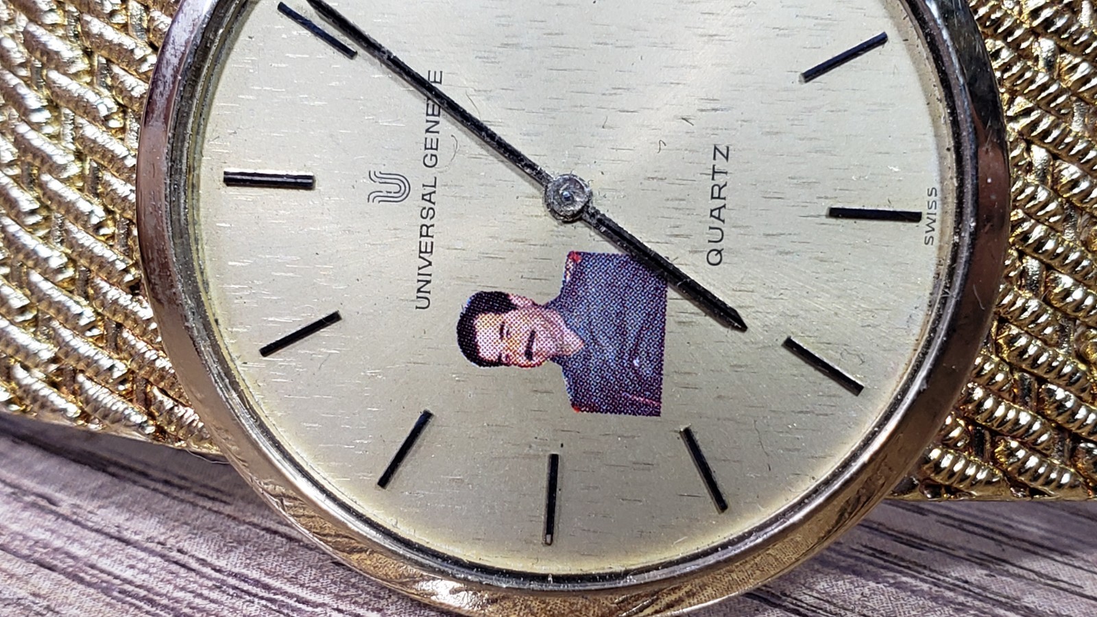 Rare Universal Saddam Hussein Of Iraq 🇮🇶 31mm Mens Quartz Watch