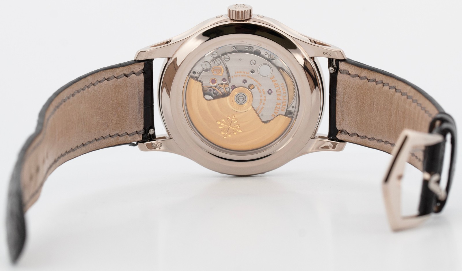 Patek Philippe Annual Calendar Moonphase 18K White Gold GRAY BLACK 40mm 5205G