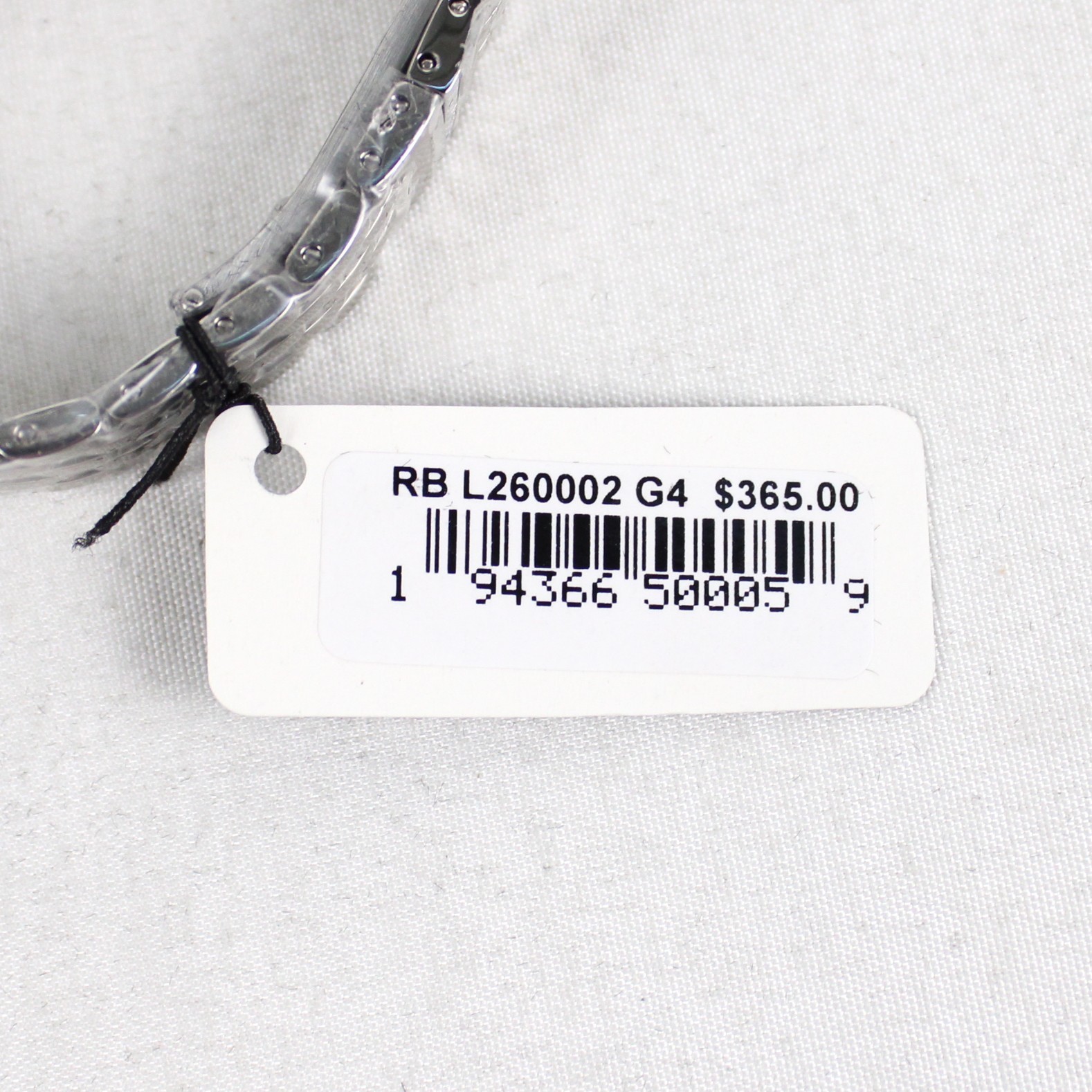 Rag & Bone Silver Audrey Bracelet Watch With 23mm Black Dial (RB L260002 G4) NWT