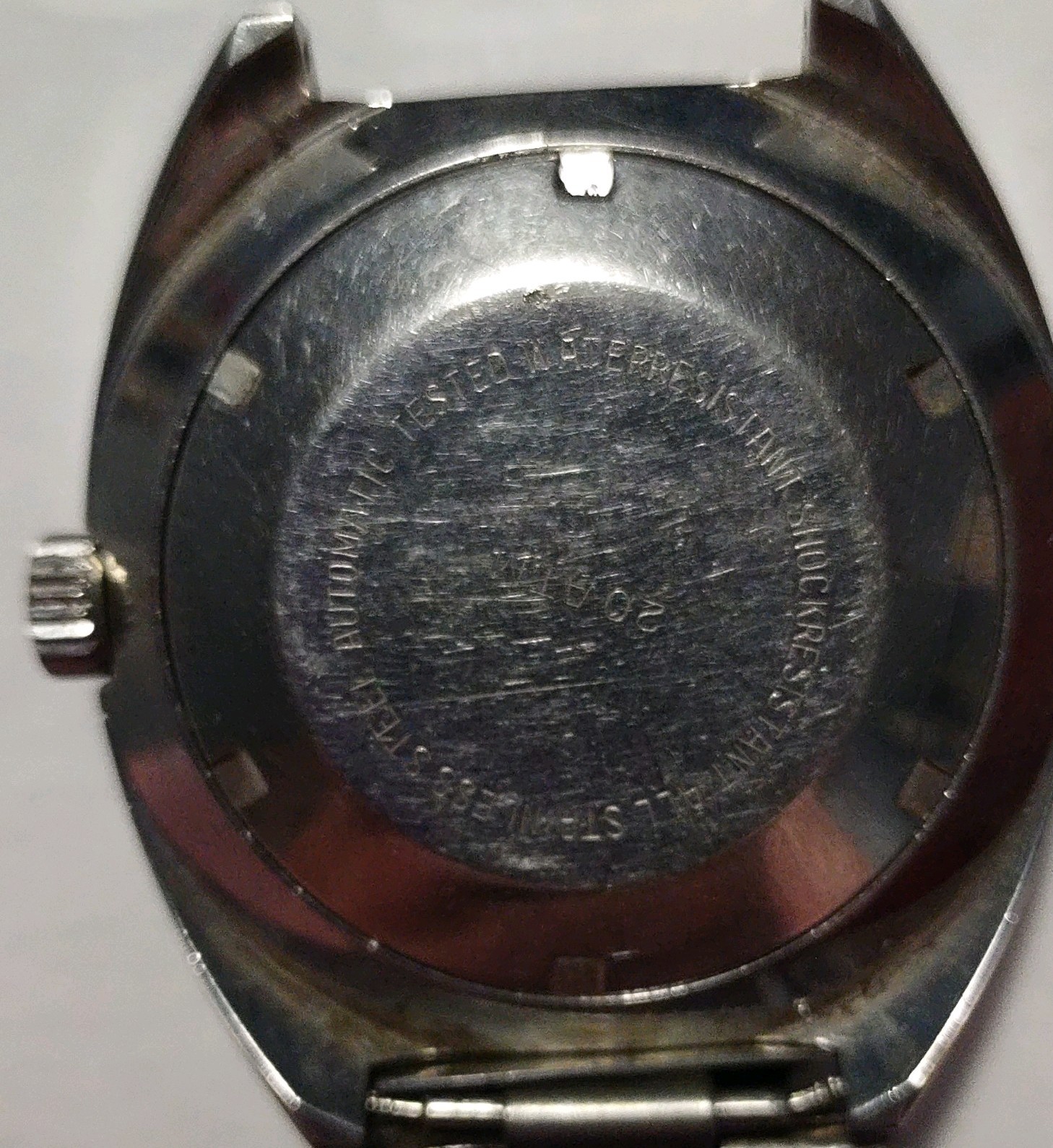 Clinton Sea Wind II Vintage Automatic Day/Date Black/Blue Dial 36mm Steel