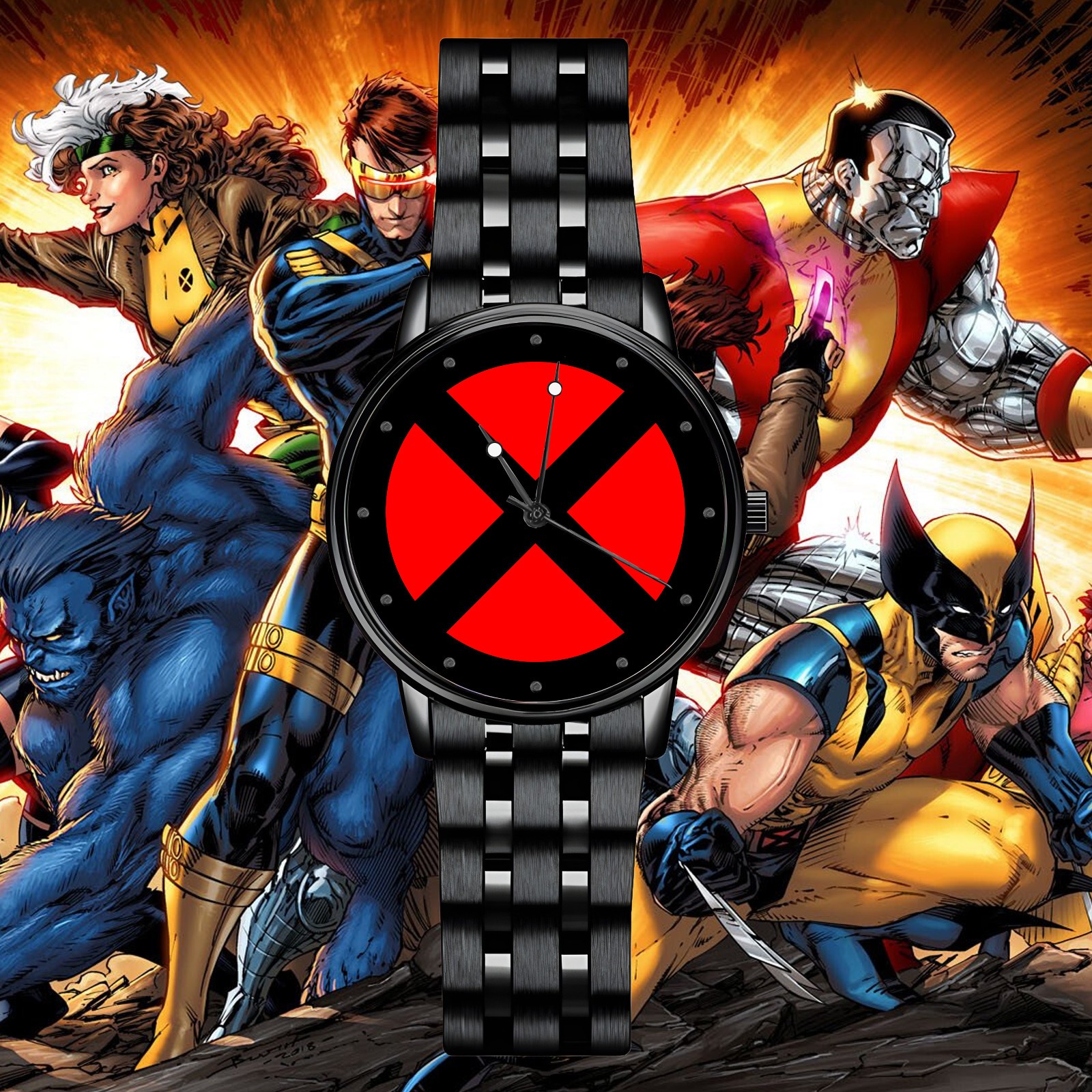 X-Men Symbol Multicolor Watch Collection