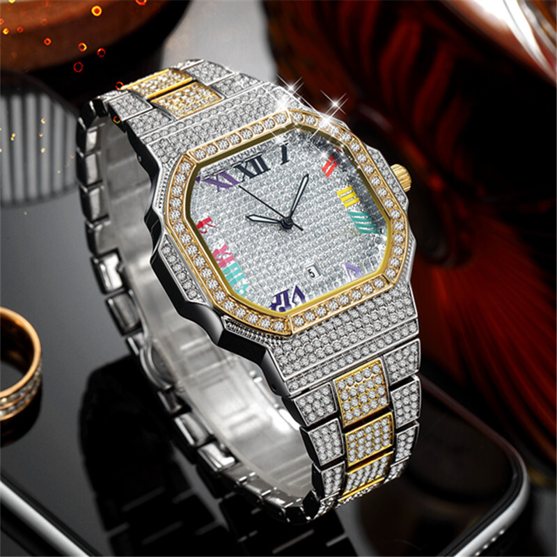 Multicolor Quartz Wrist Watch