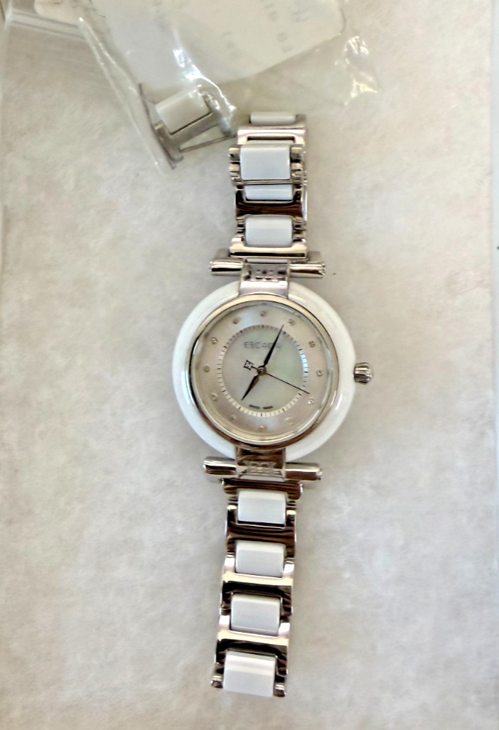 Escada Lauren E2130000 Swiss Made White Ceramic Women’s Watch