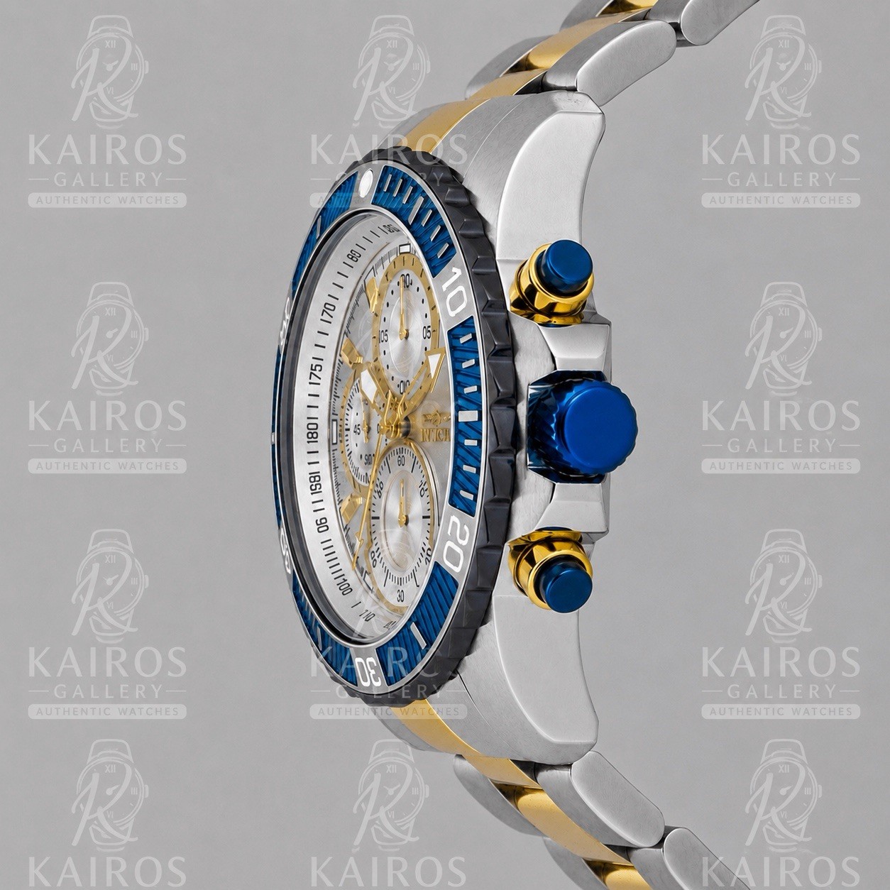 Invicta Pro Diver SCUBA Men’s – 45mm. Steel, Gold (23994) 100% Original 2-Yr War