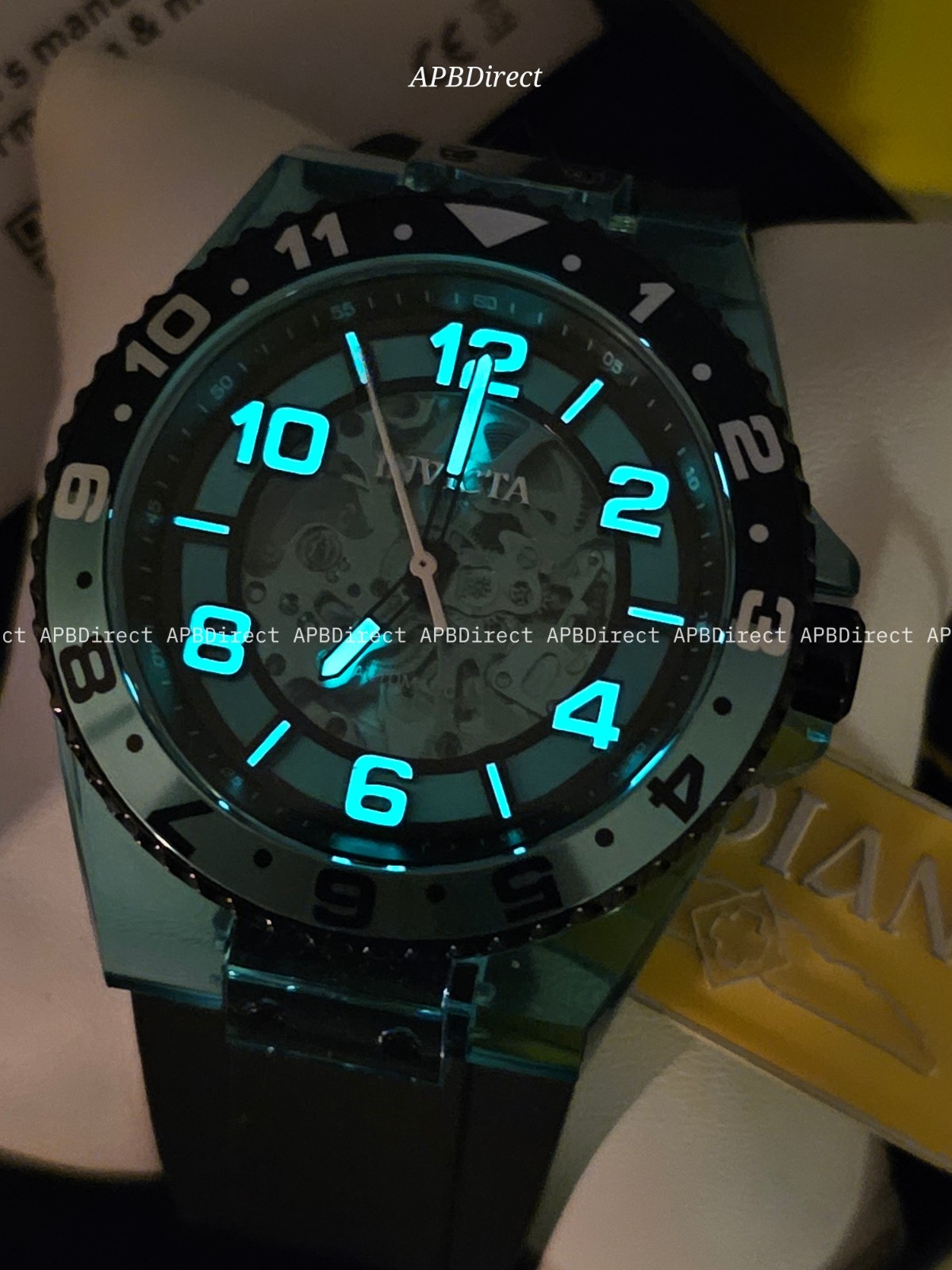 Invicta – Speedway – Mechanical AUTOMATIC Aquamarine – Anatomic Dial mens watch