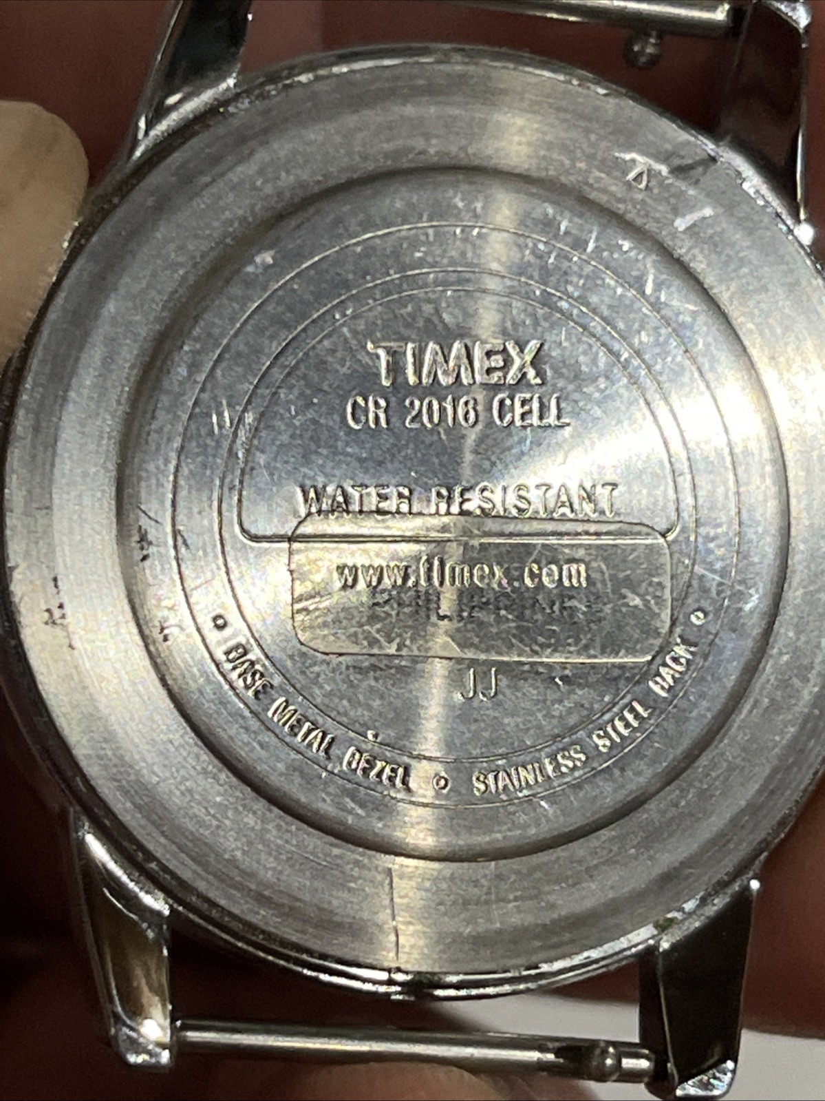 2 Timex EASY READER Indiglo WR30M Mens Watches No Bands Need Batteries