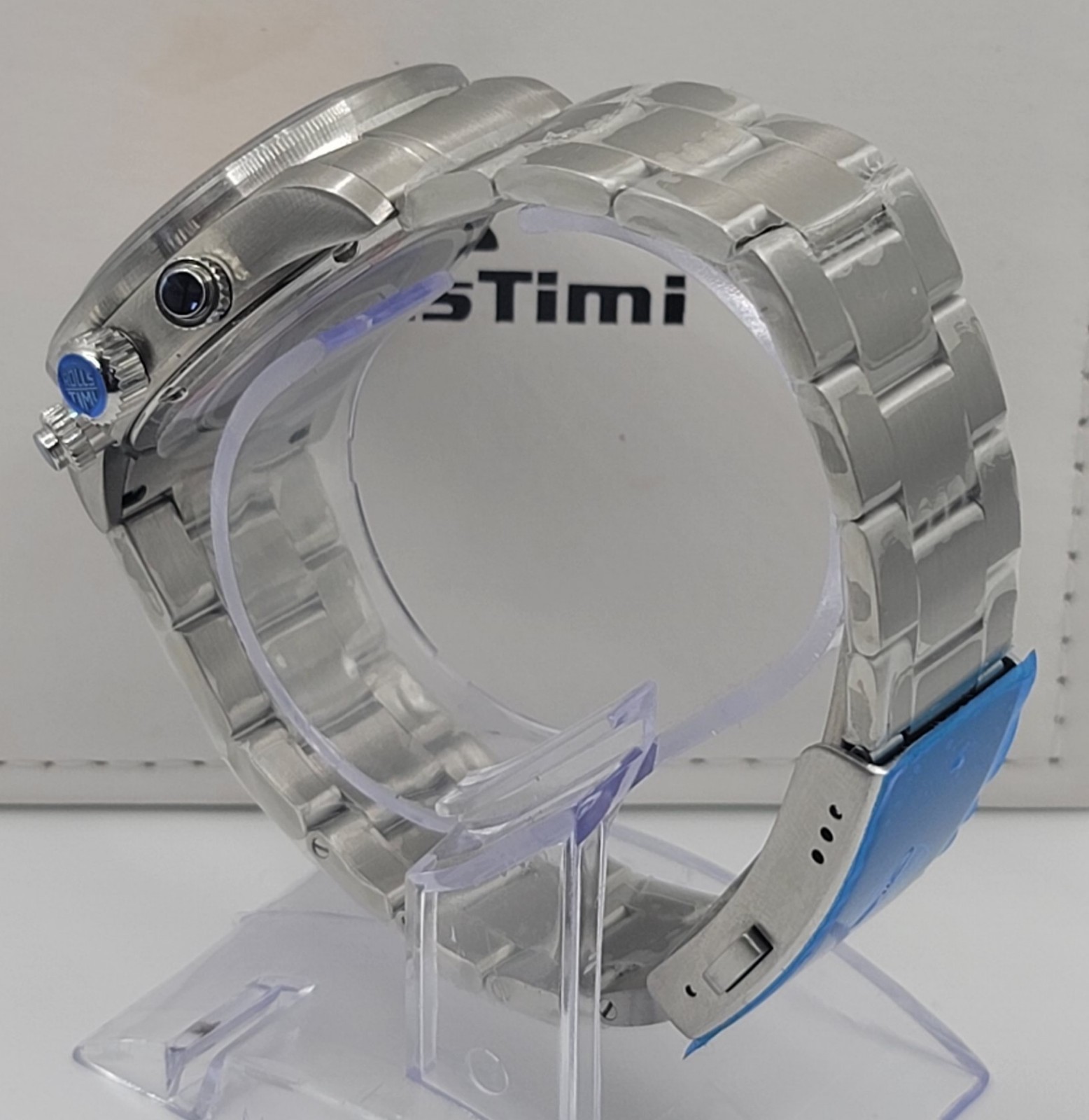 RollsTimi RT7931 VK63 Quartz Stainless Steel Chronograph Watch. US Seller!!!!