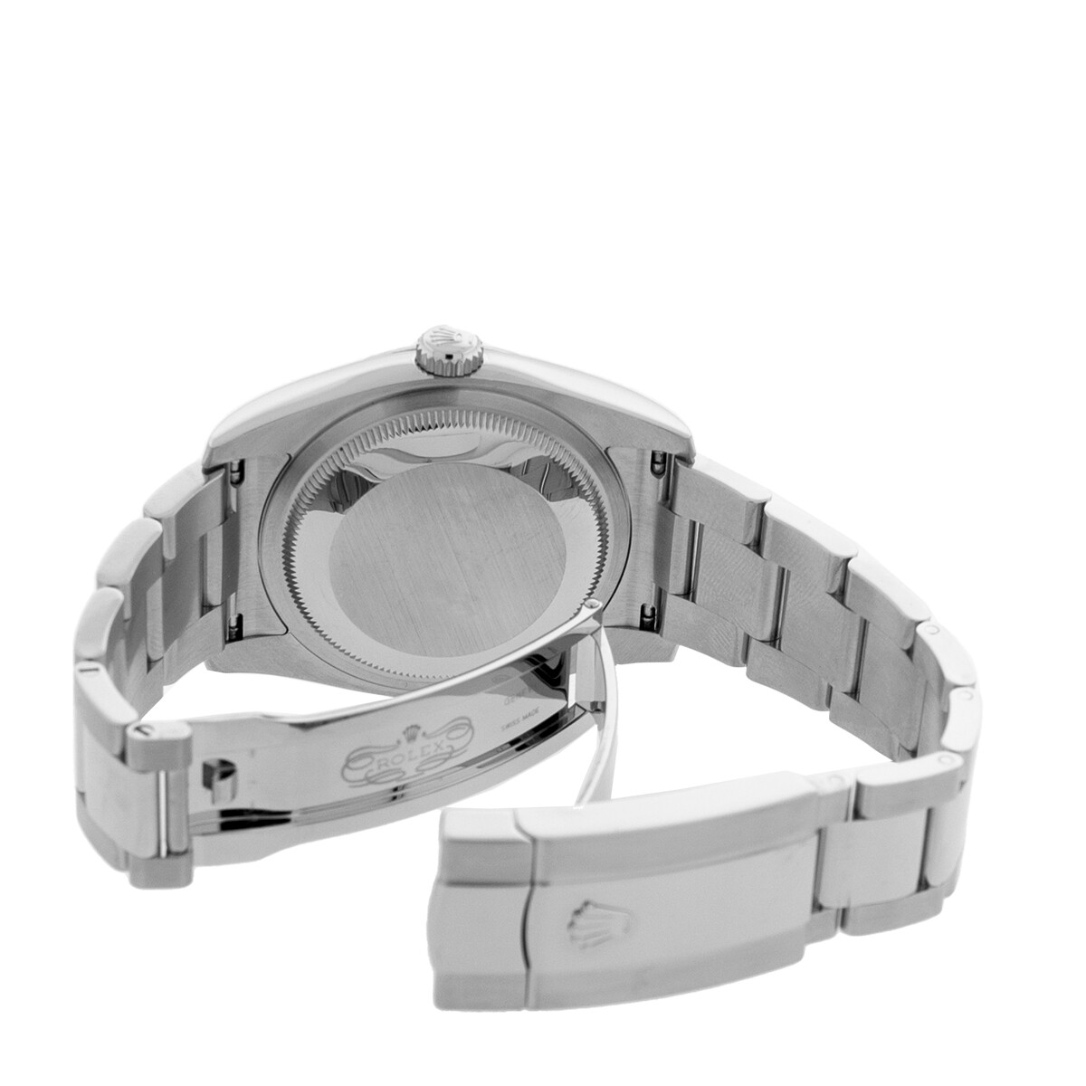ROLEX Stainless Steel 36mm Datejust Factory Diamond 116234 Box Warranty MINTY