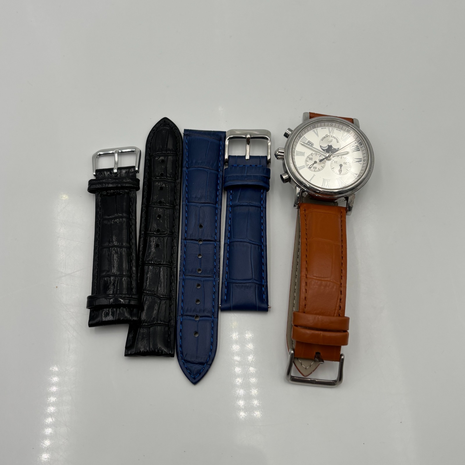 Maurice Lacroix Les Classiques Phase 40cm – Stainless Steel – LC1048 Good Shape!