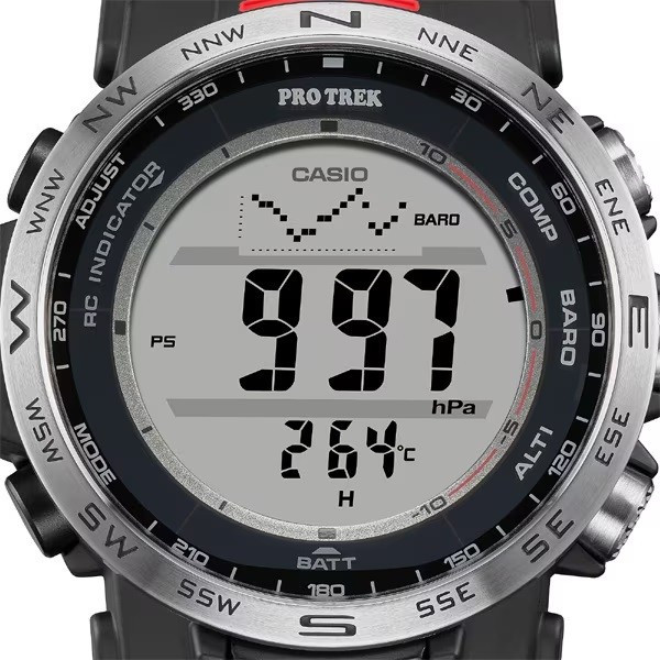 CASIO PROTREK PRW 35 1AJF solar radio compass barometer altitude temperature men