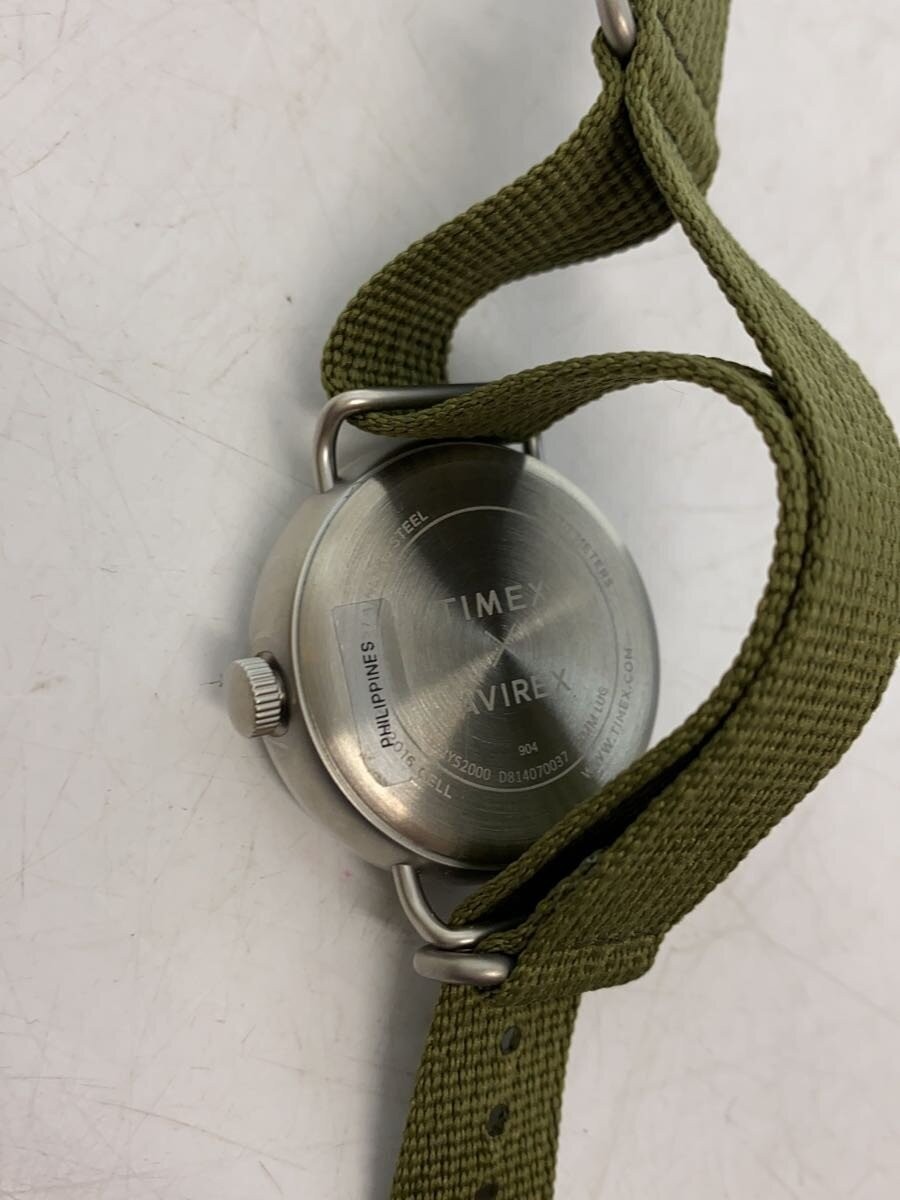 TIMEX AVIREX Quartz Watch Analog BLK TW2Y52000