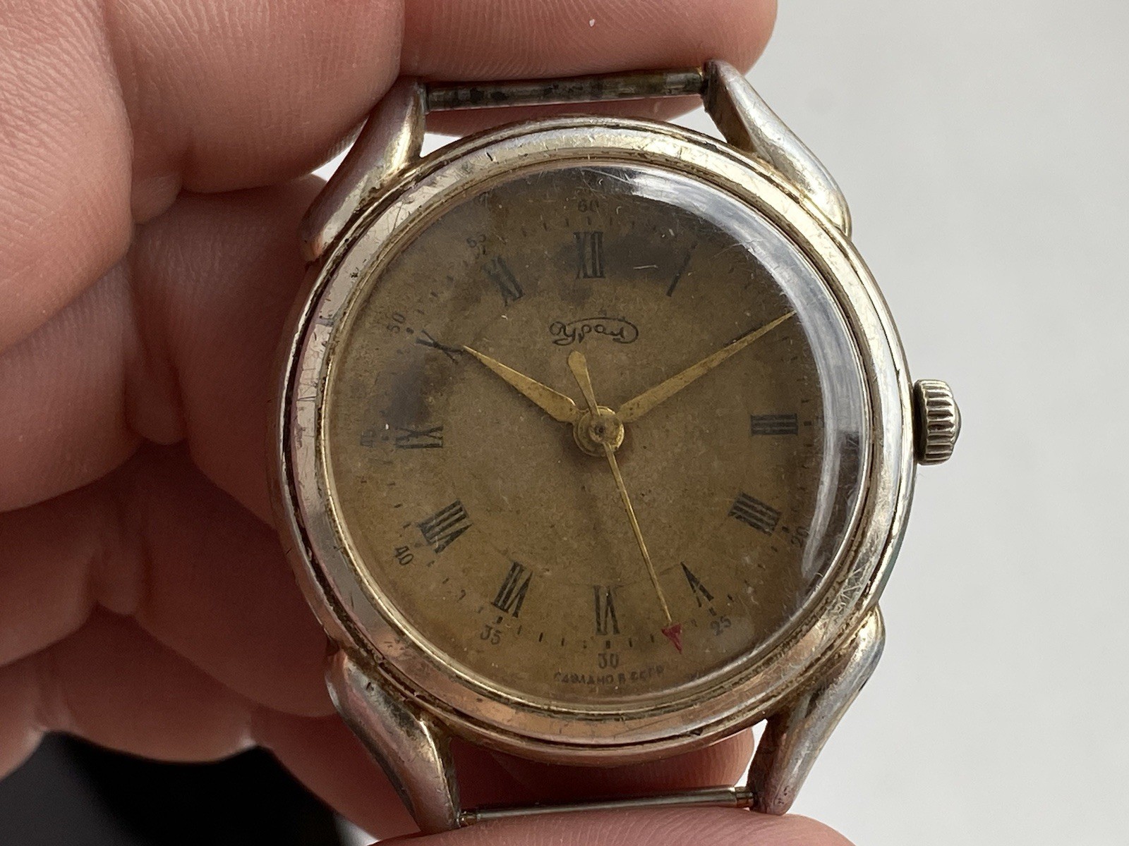 Vintage Watch Ural 16 Jewels Mechanical USSR ChChZ