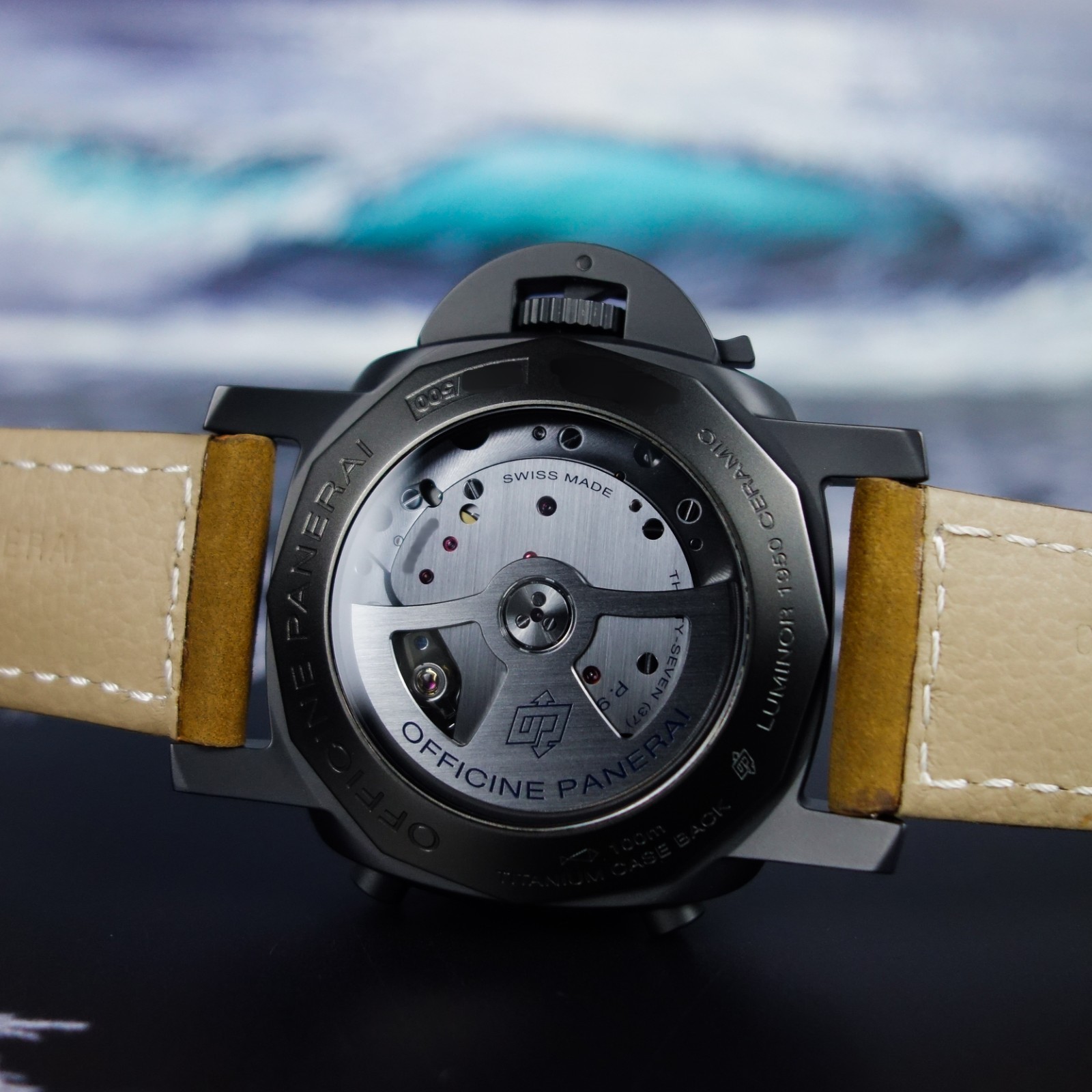 Panerai Luminor 1950 Flyback Ceramica 44mm PAM00580 Box Papers 00580 580