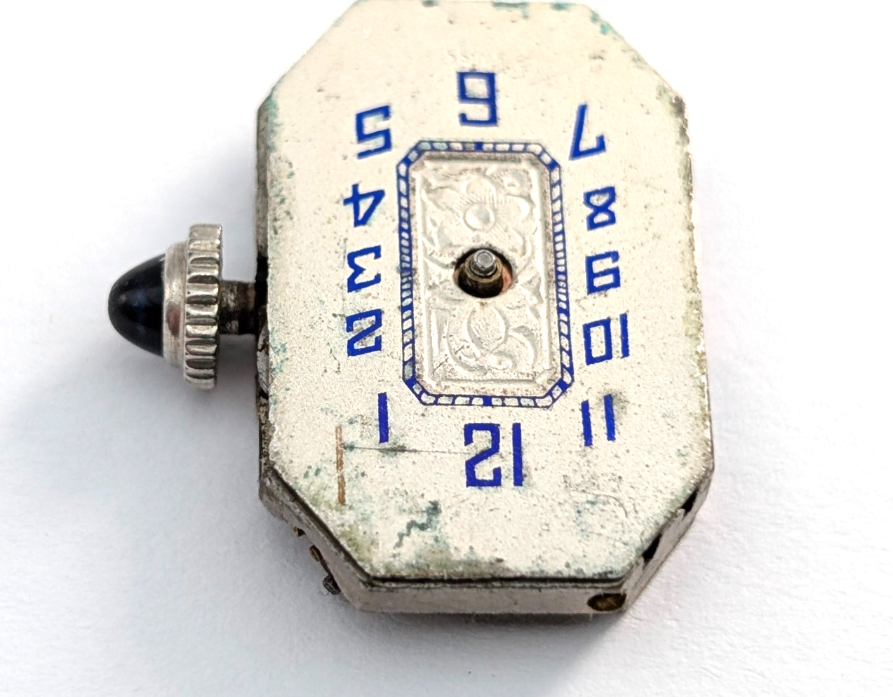 Antique ABRA 17 Jewels Art Deco Ladies 13mm Swiss Watch Movement PARTS or REPAIR
