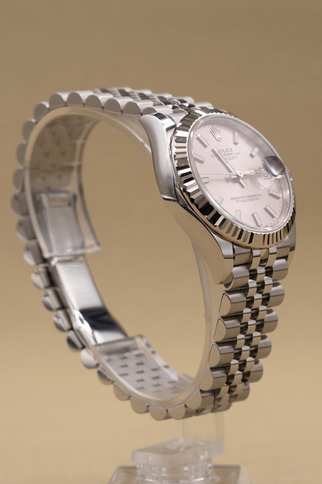 2026 Rolex Datejust 31 Pink Index Dial Complete