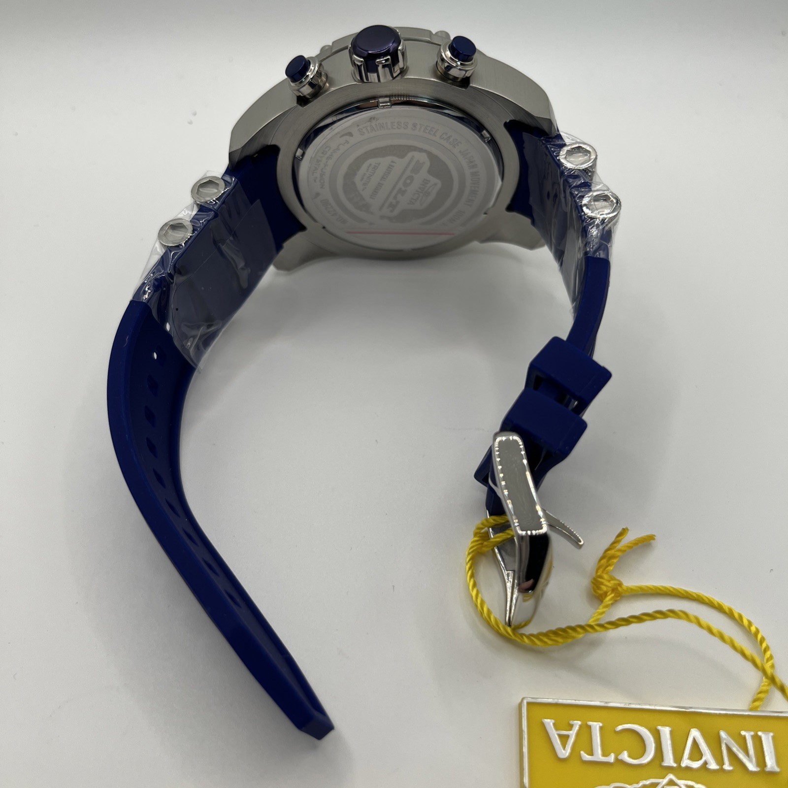Invicta Bolt Men’s Red White & Blue Watch 42290 – 52mm NIB