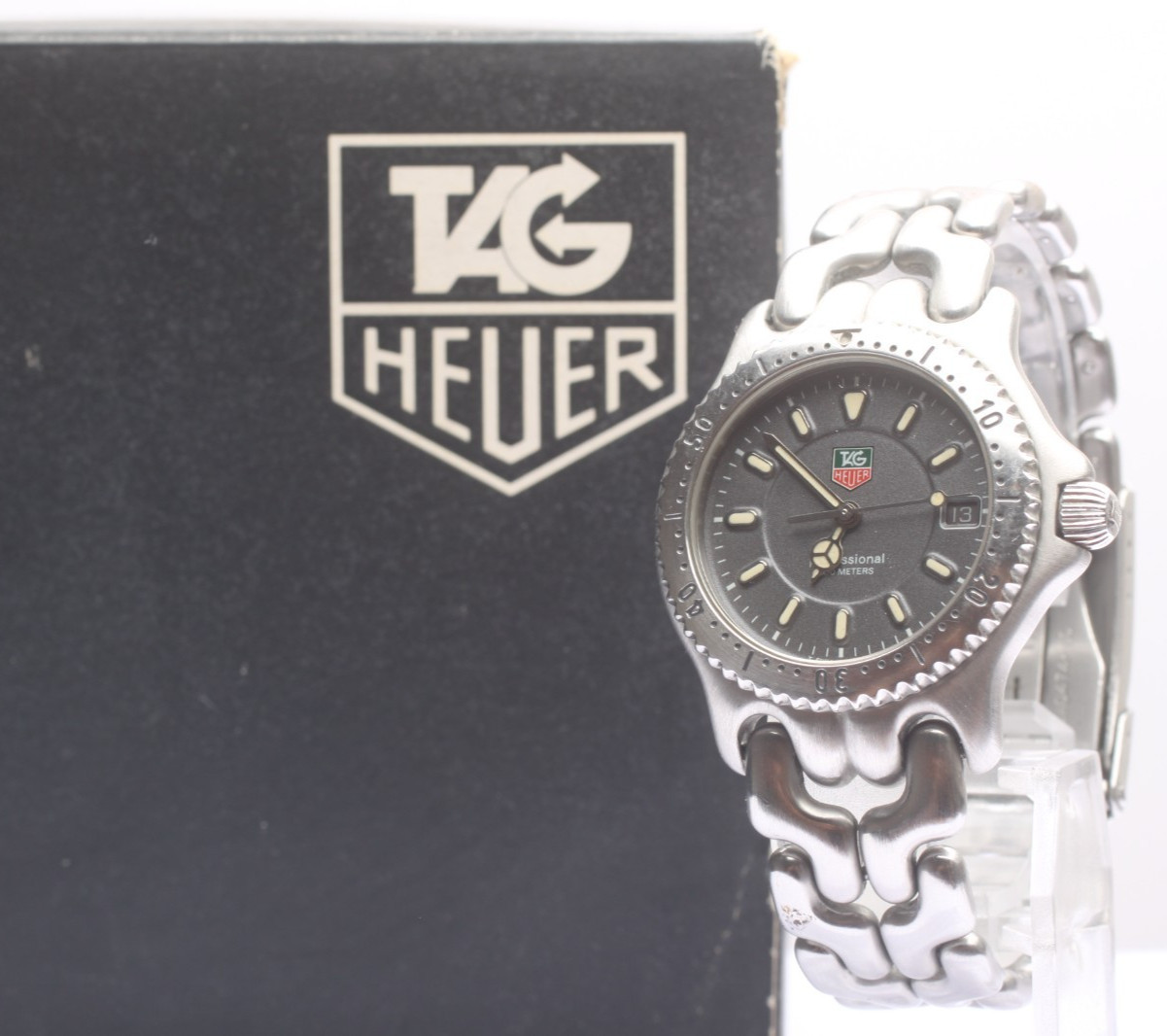[Near MINT+] TAG Heuer S/el WG1213-K0 35mm Professional 200m Quartz Unisex Watch