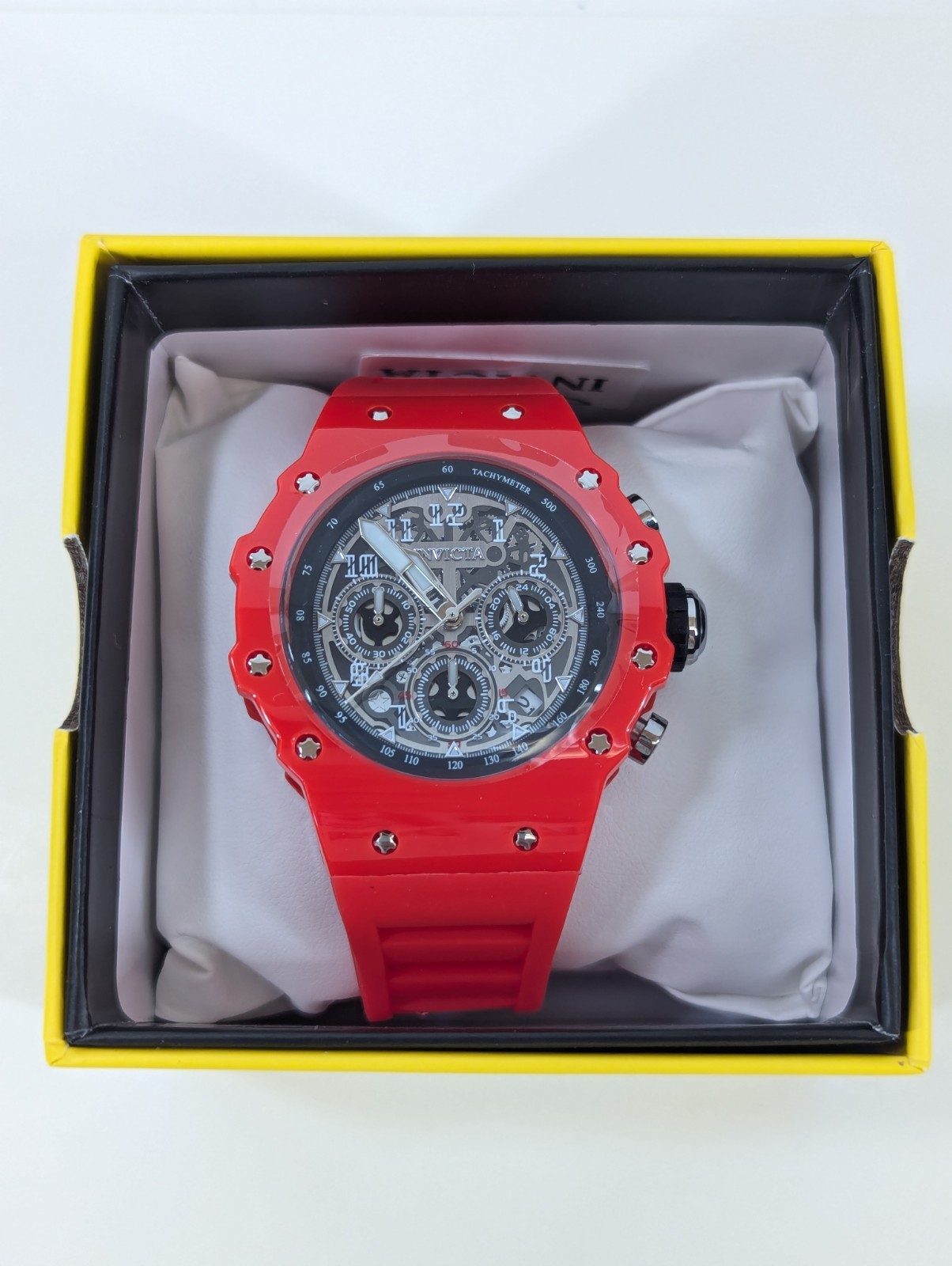 Invicta Racing Vaulthan Skeleton Men’s Watch 44mm Quartz Choose Color New