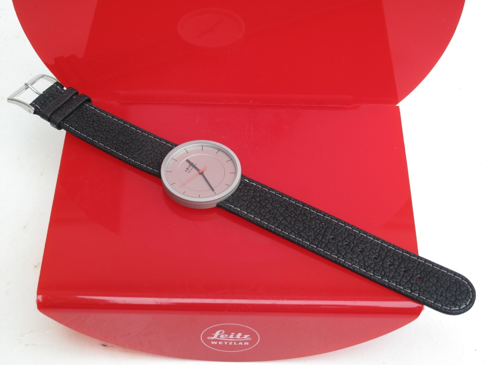 Leica Minilux watch with band, unused, German made, US SELLER “LQQK”