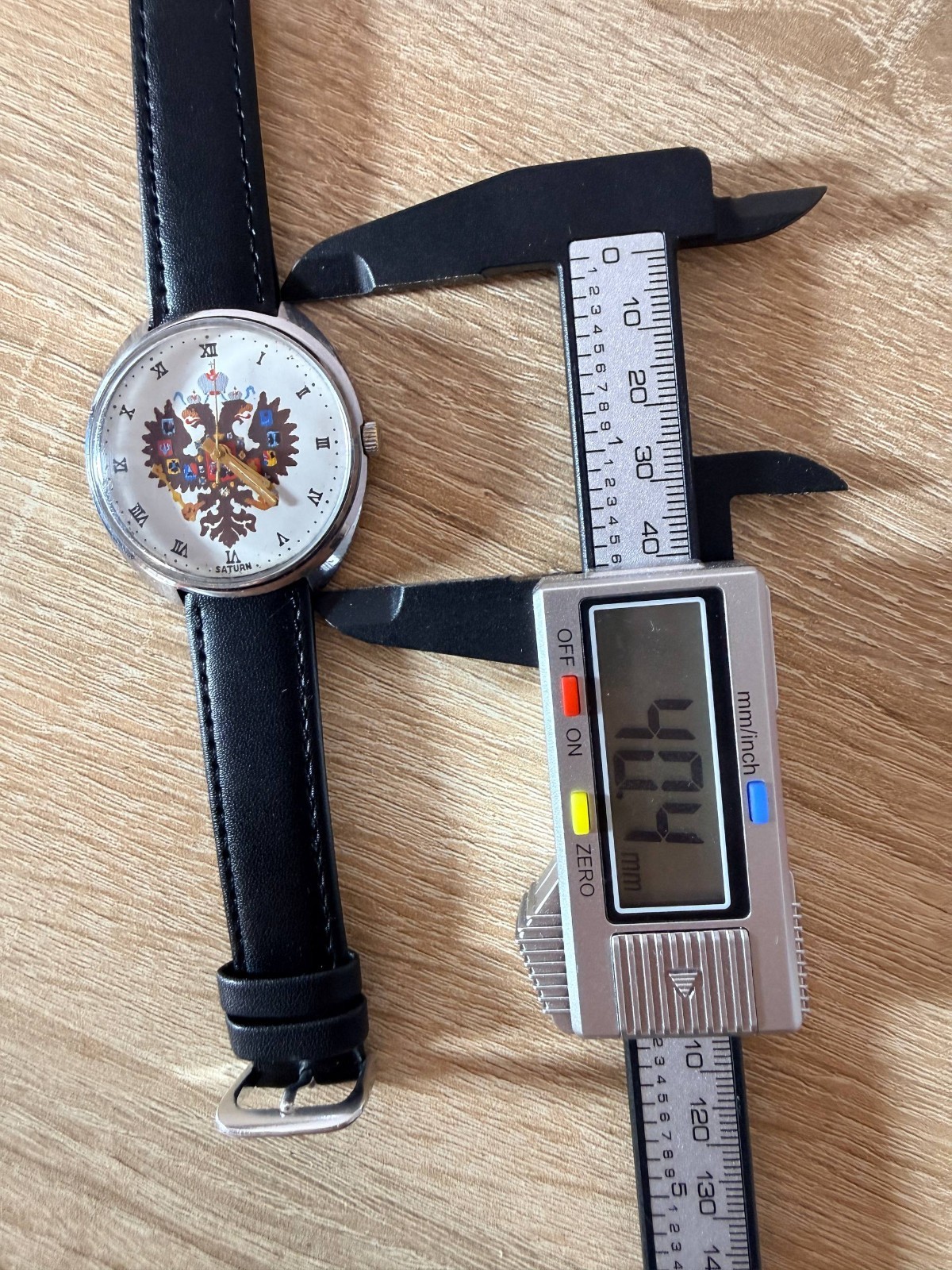 RARE/SERVICDE Vintage USSR Saturn Imperial Eagle Raketa 2609 19 Mechanical Watch