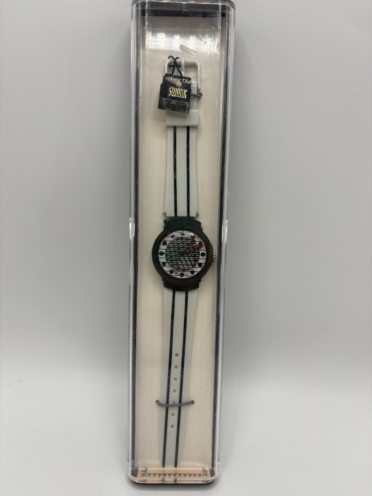 Vintage Swank Magic Dial Quartz Watch NOS Japan Box Tags Unworn