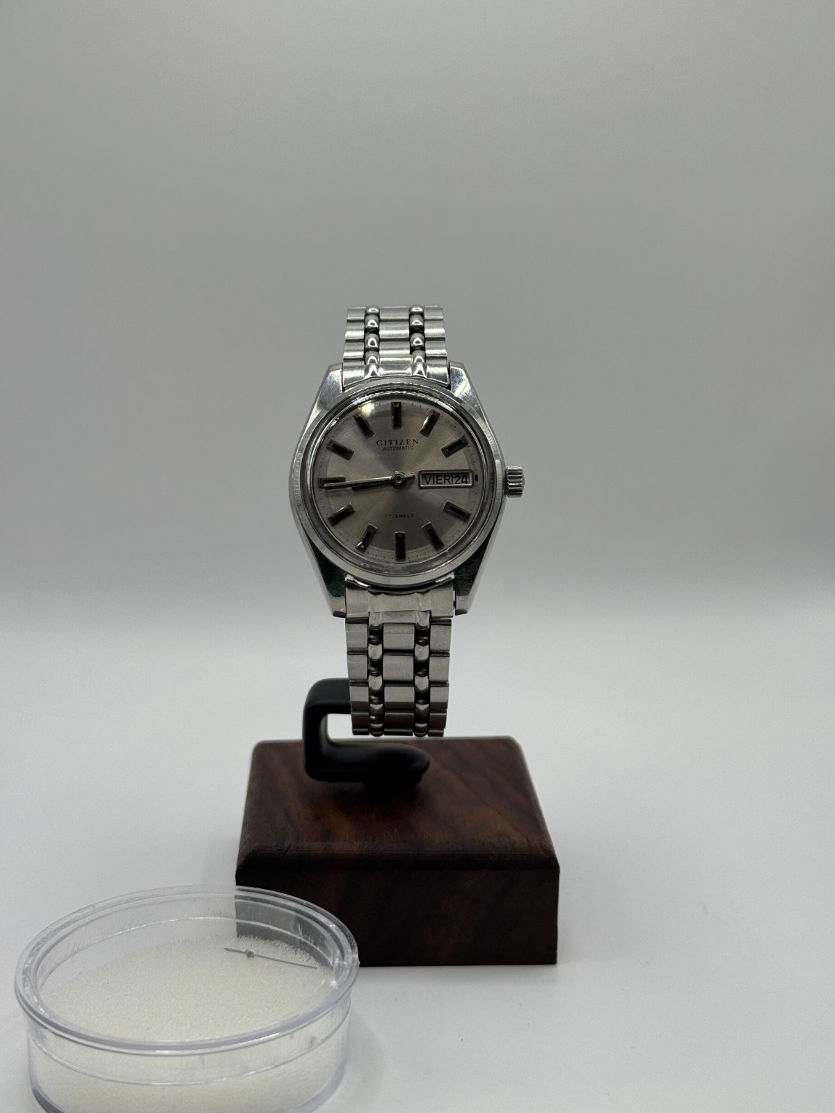 Vintage 1970s Citizen Automatic Caliber 6500 Parawater Men’s Watch Serviced Runs