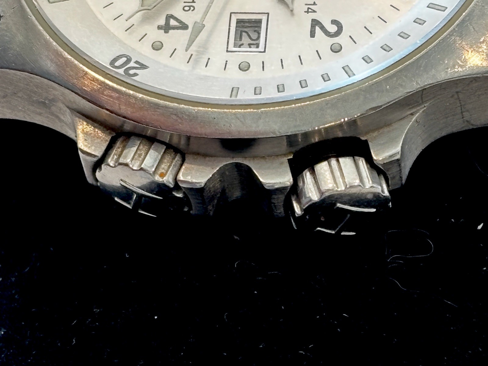 Hamilton Khaki GMT World Time H776250 Automatic Silver Dial SS Bracelet Rare