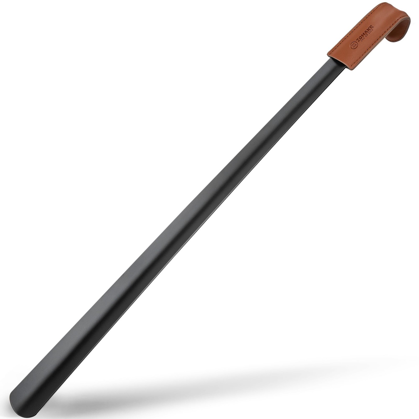 ZOMAKE 28″ Extra Long Metal Shoe Horn for Seniors, Men, Boots – No Bending