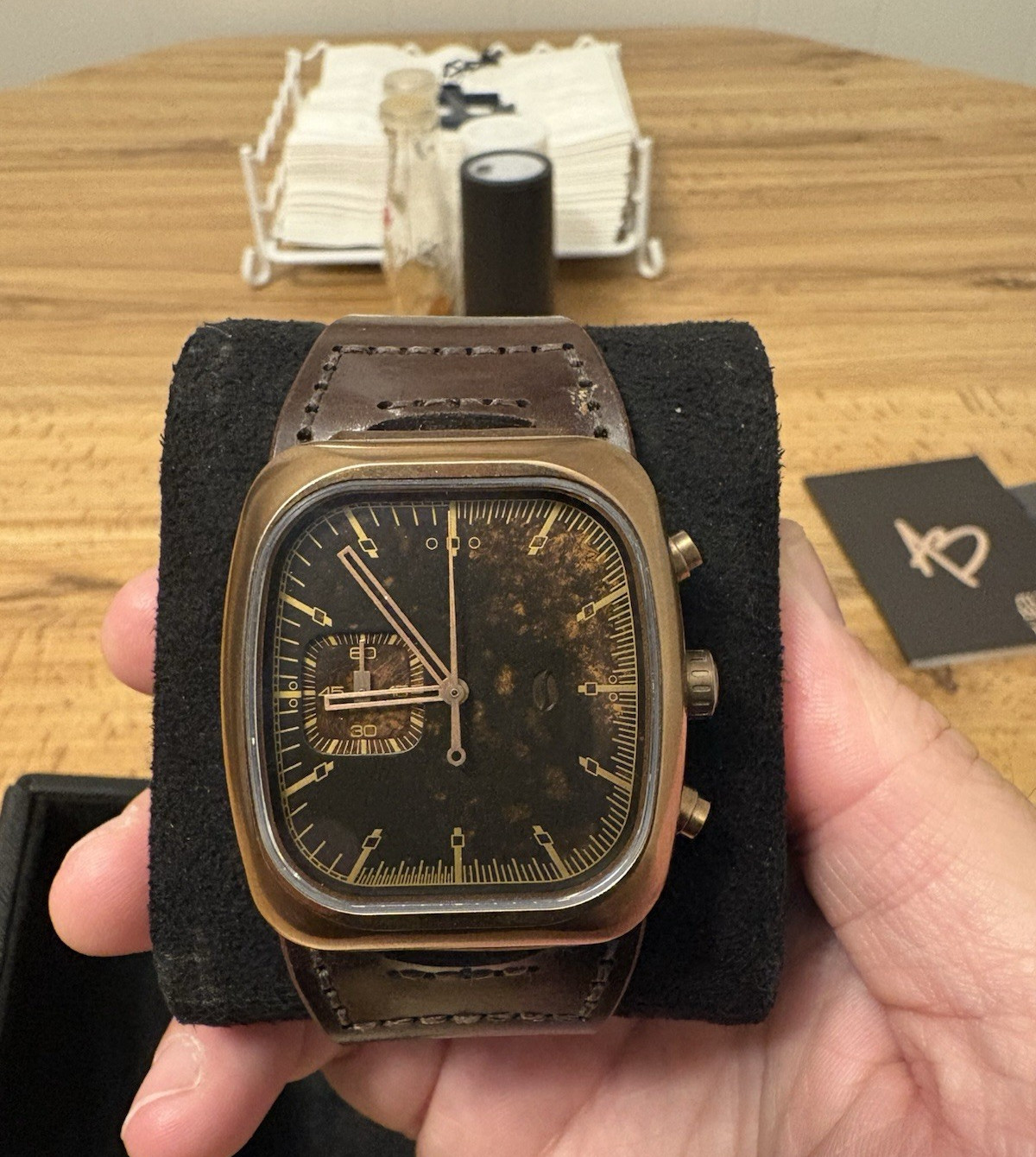 Brew Alton Brown Retrograph Relic 249/250 Only 250 produced!!