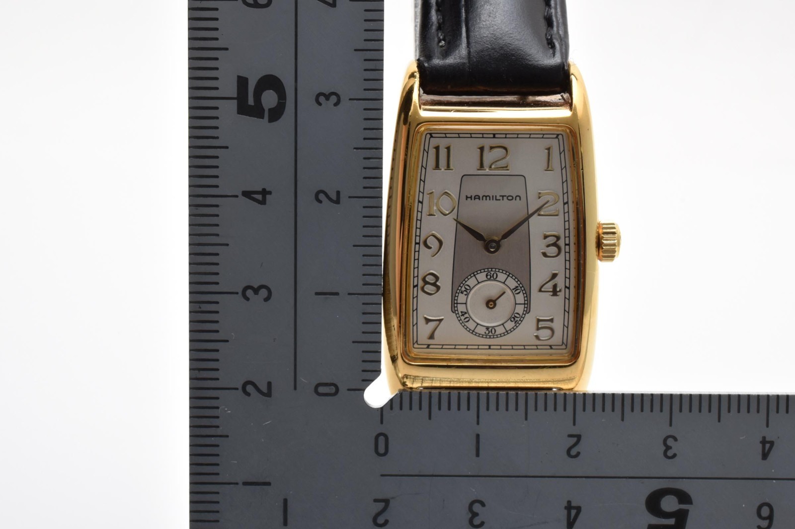 [Near MINT] Hamilton American Classic 6240 Boulton Small Second Qz Ladies Watch