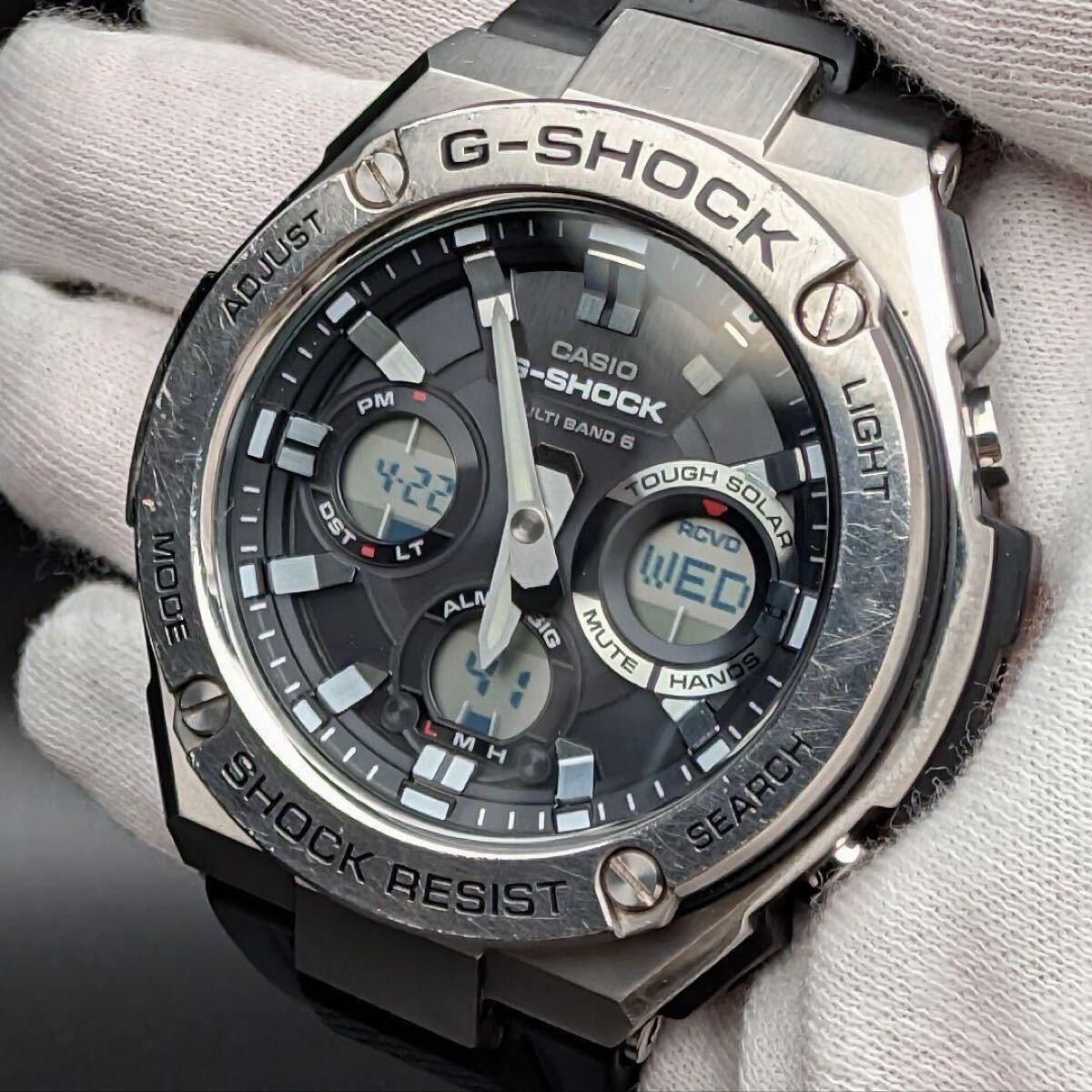 [Operation] CASIO Casio G-SHOCK G-STEEL Radio Solar Ana-Digi Multiband 6 Men’s