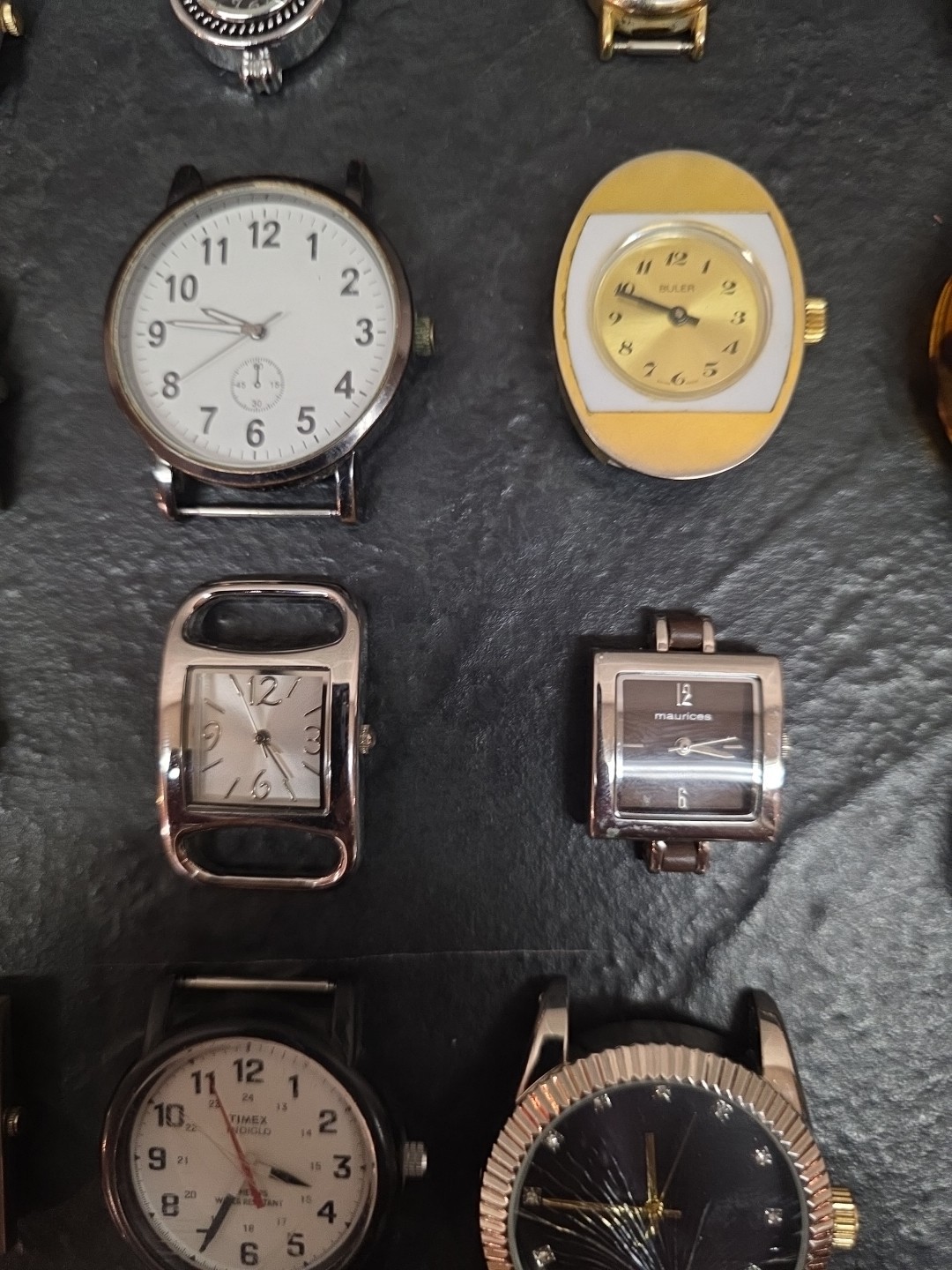Lot Of 27 Wristwatches No Bands Untested See Pics Anne Klein Timex Seiko