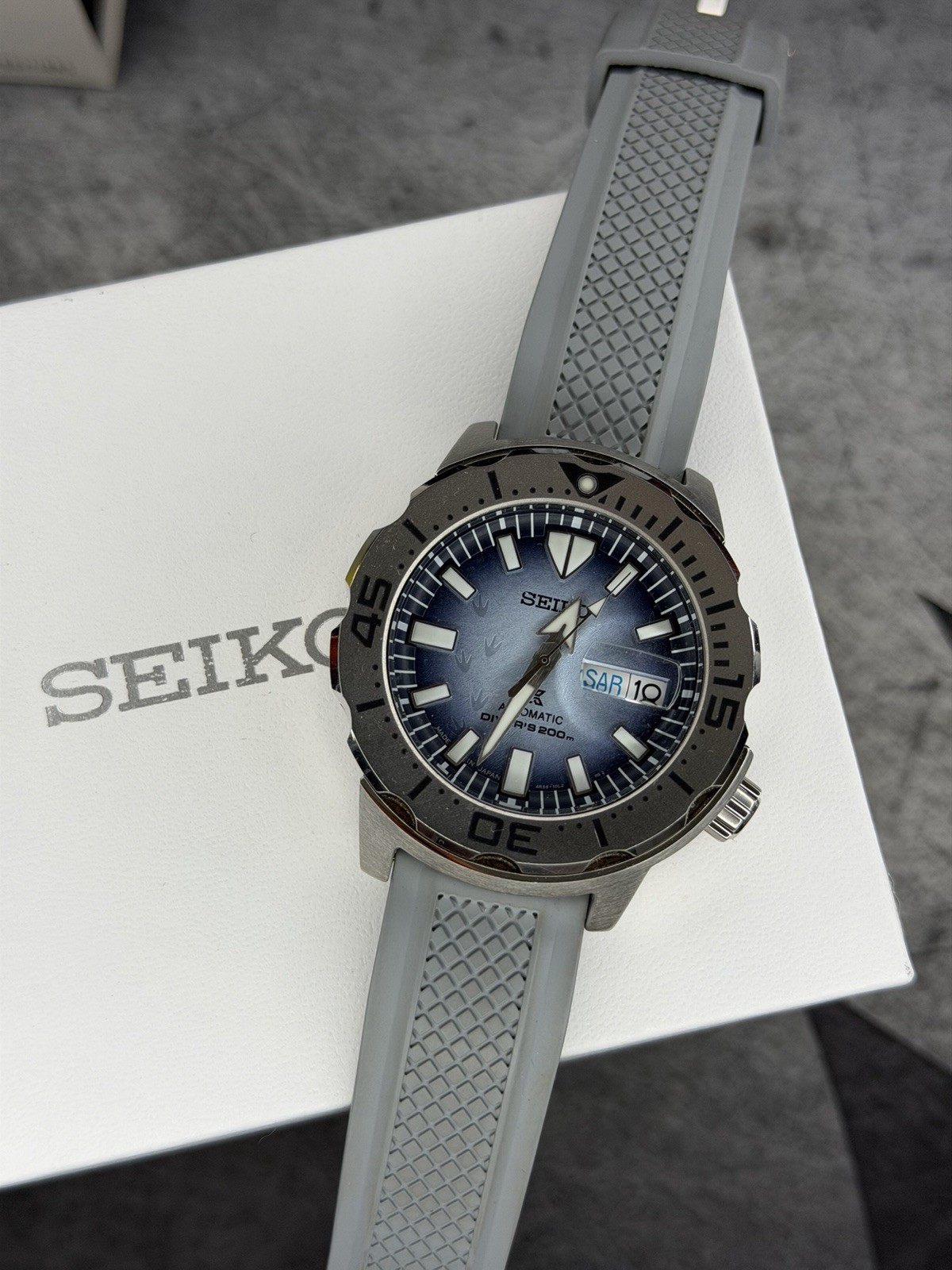 Seiko Men’s Prospex Save the Ocean Antarctica Watch SRPG57