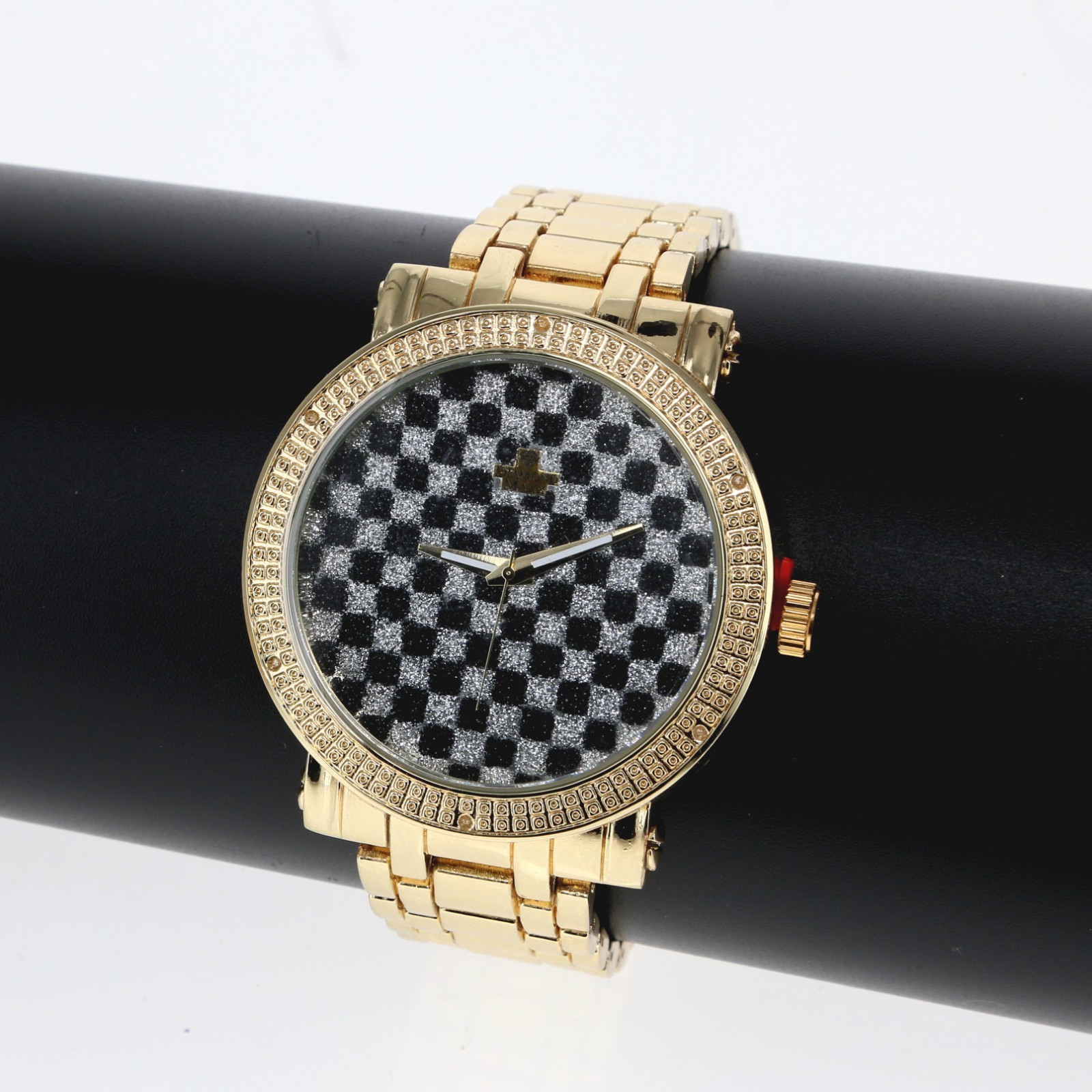 GP Men’s Real Genuine Diamond Metal Band Diamond Maxx Watch