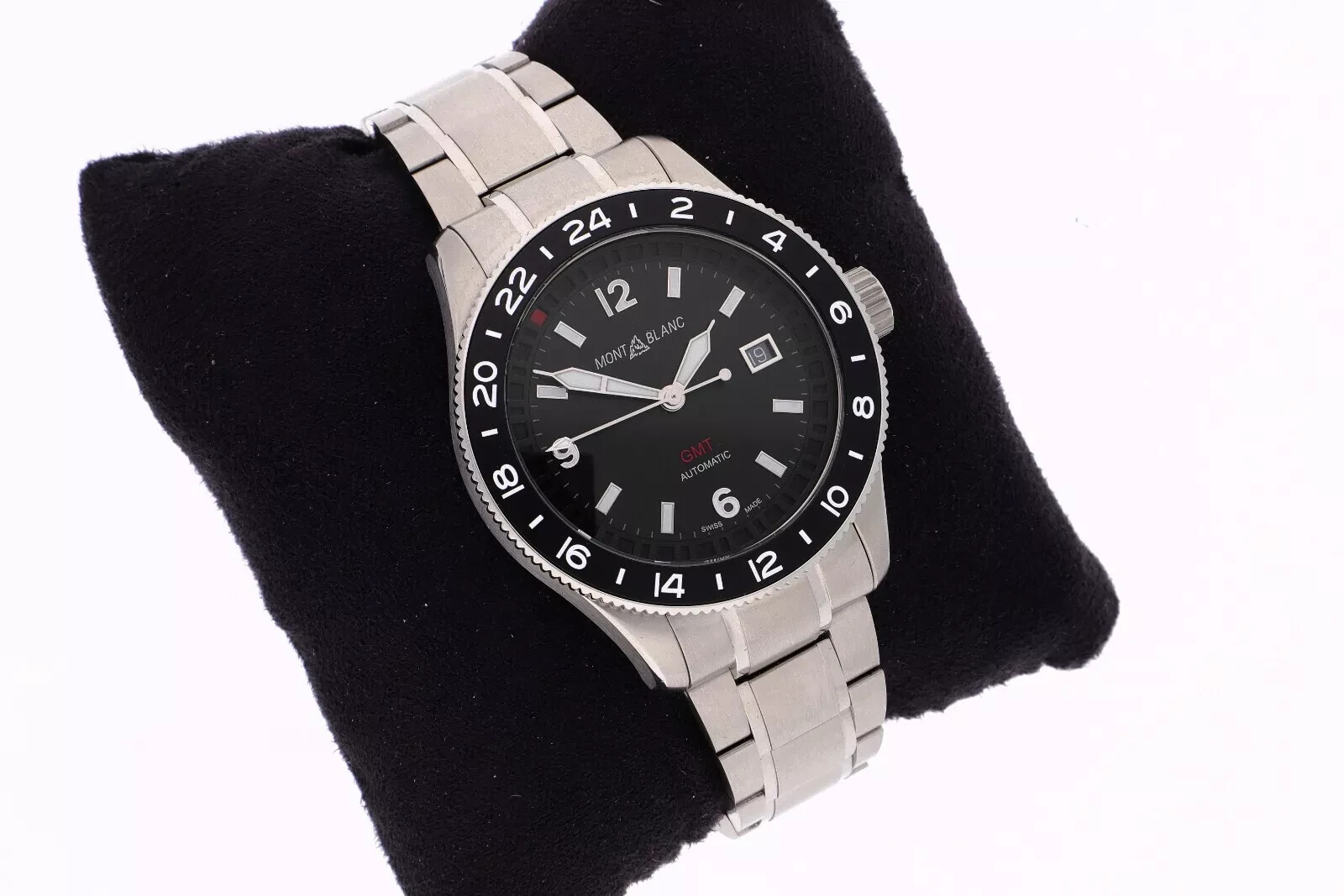 Montblanc 1858 Black GMT Automatic Watch