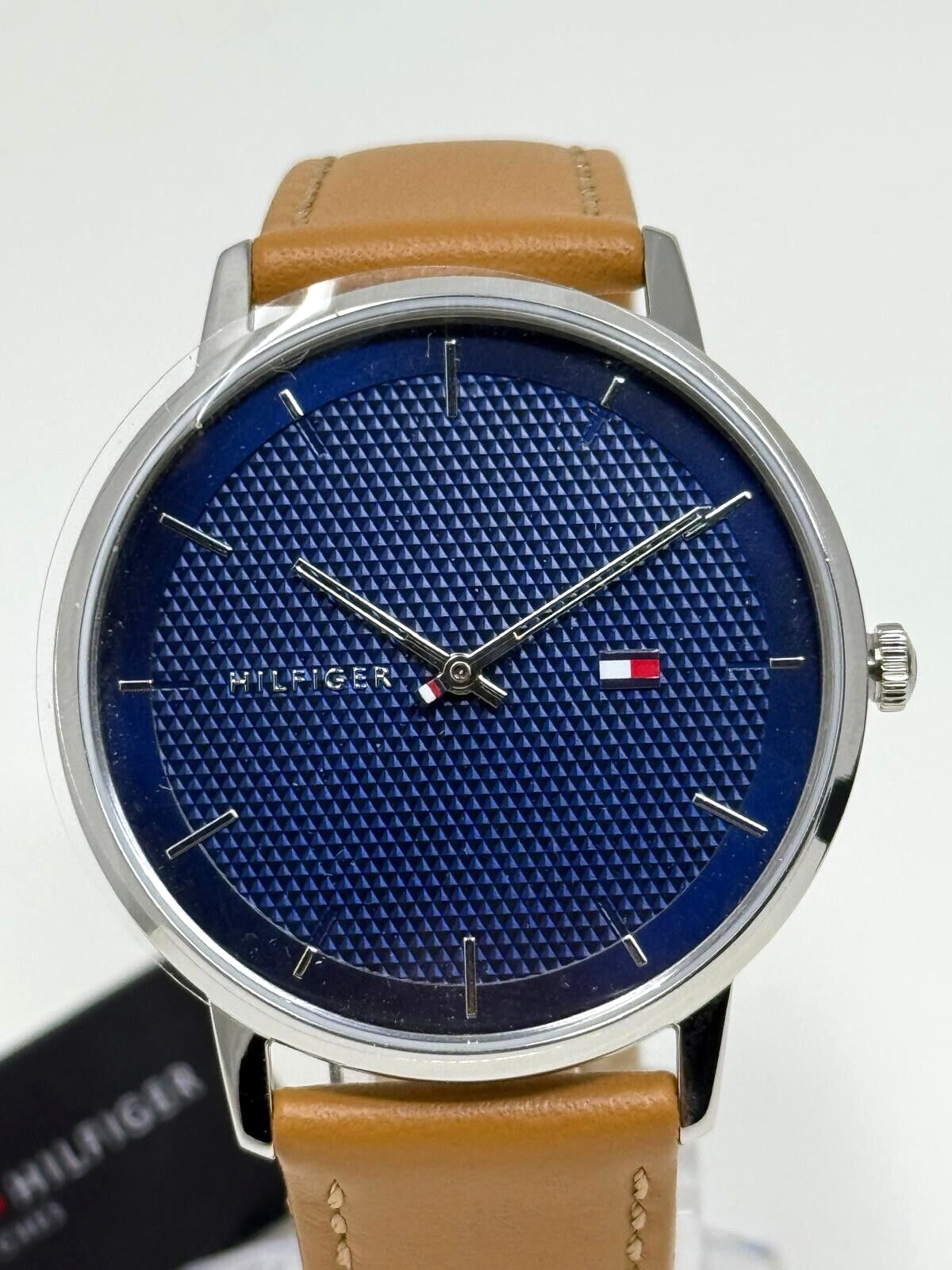 Tommy Hilfiger Analog Casual Light Brown Leather Strap Men’s Watch 1791652