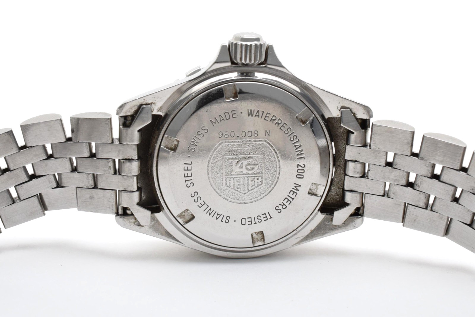 TAG HEUER 980.008N Vintage Quartz 200m Women’s Watch BlackDial