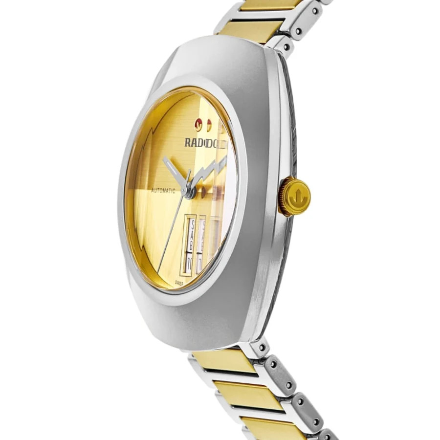 New Rado Original Automatic DiaStar Yellow Dial Two-Tone Men’s Watch R12160253