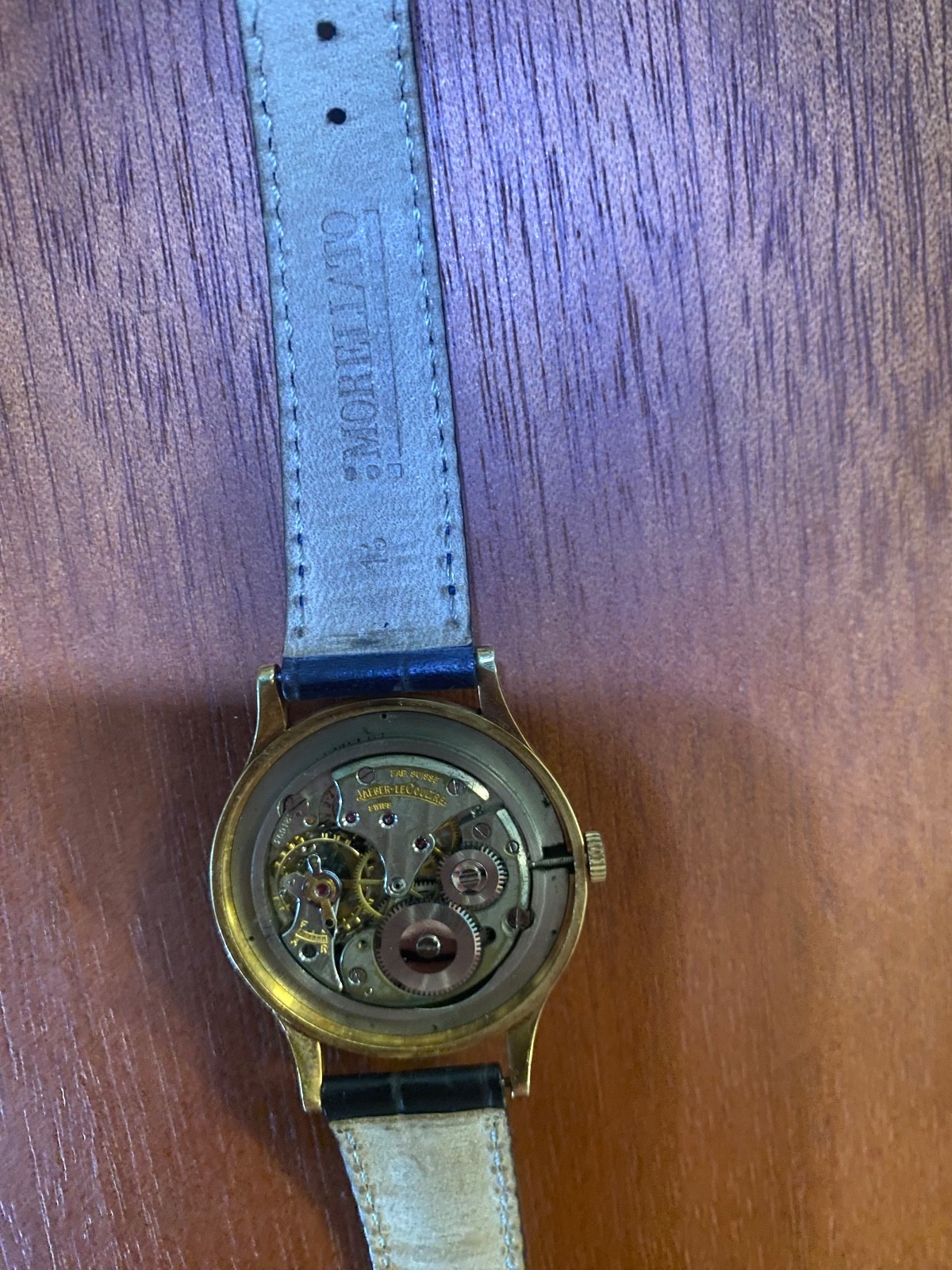 Vintage Jaeger-LeCoultre Scheibenkalender Manual Wind c.1951