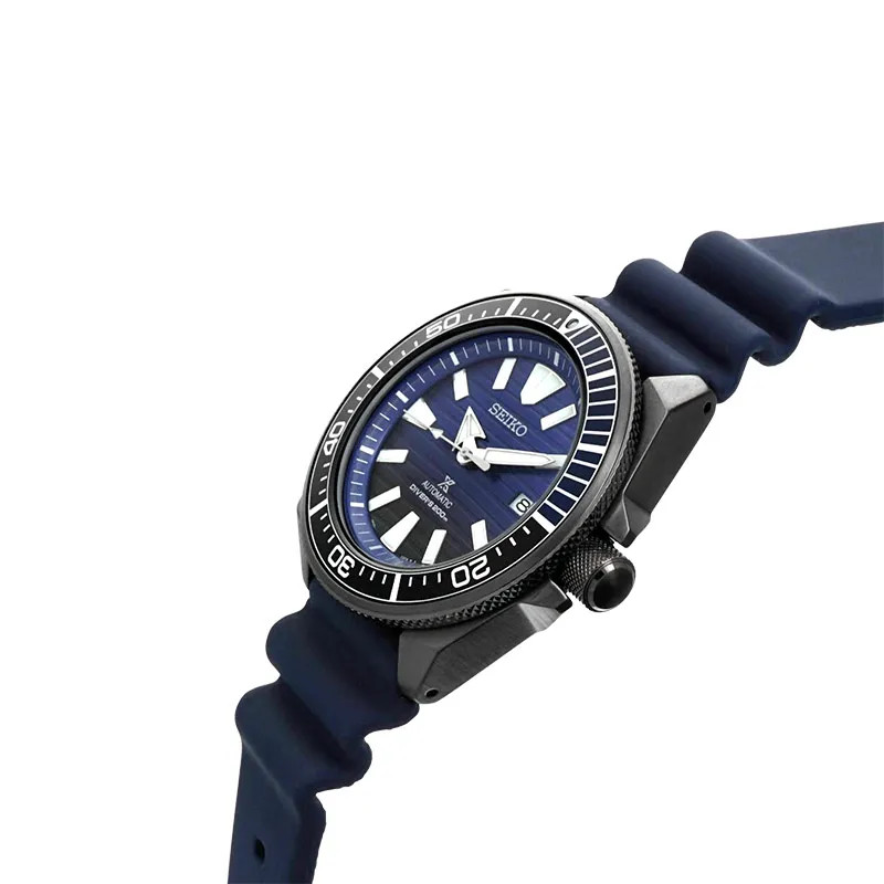 Seiko Prospex SRPD09K1 Samurai Save The Ocean Blue Dial Rubber Special Edition