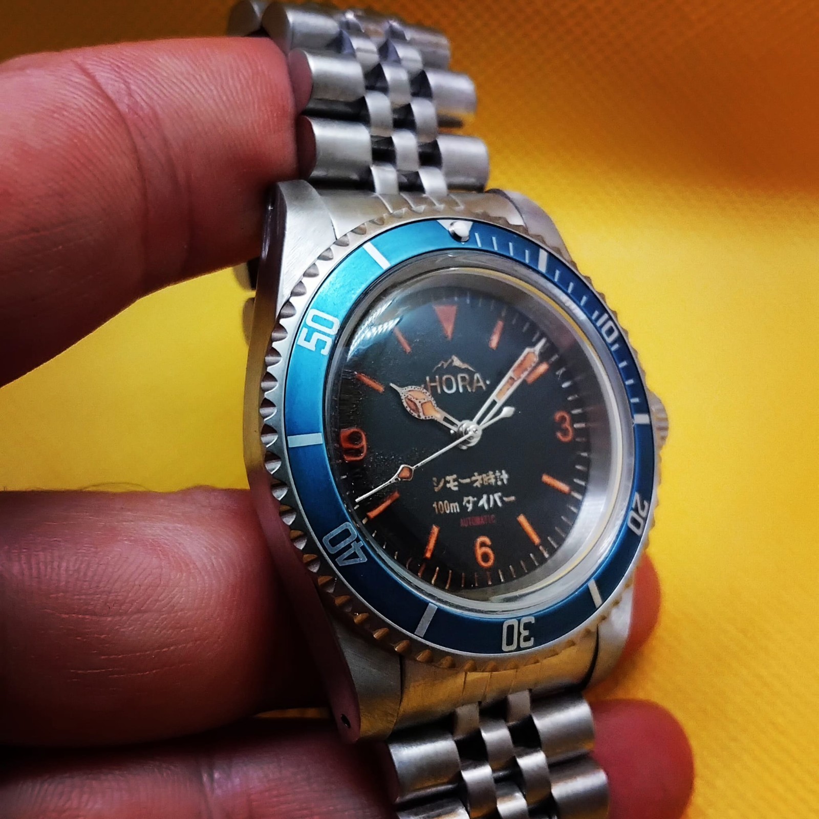Vintage 39.5mm Automatic Movement Watch -Hora-