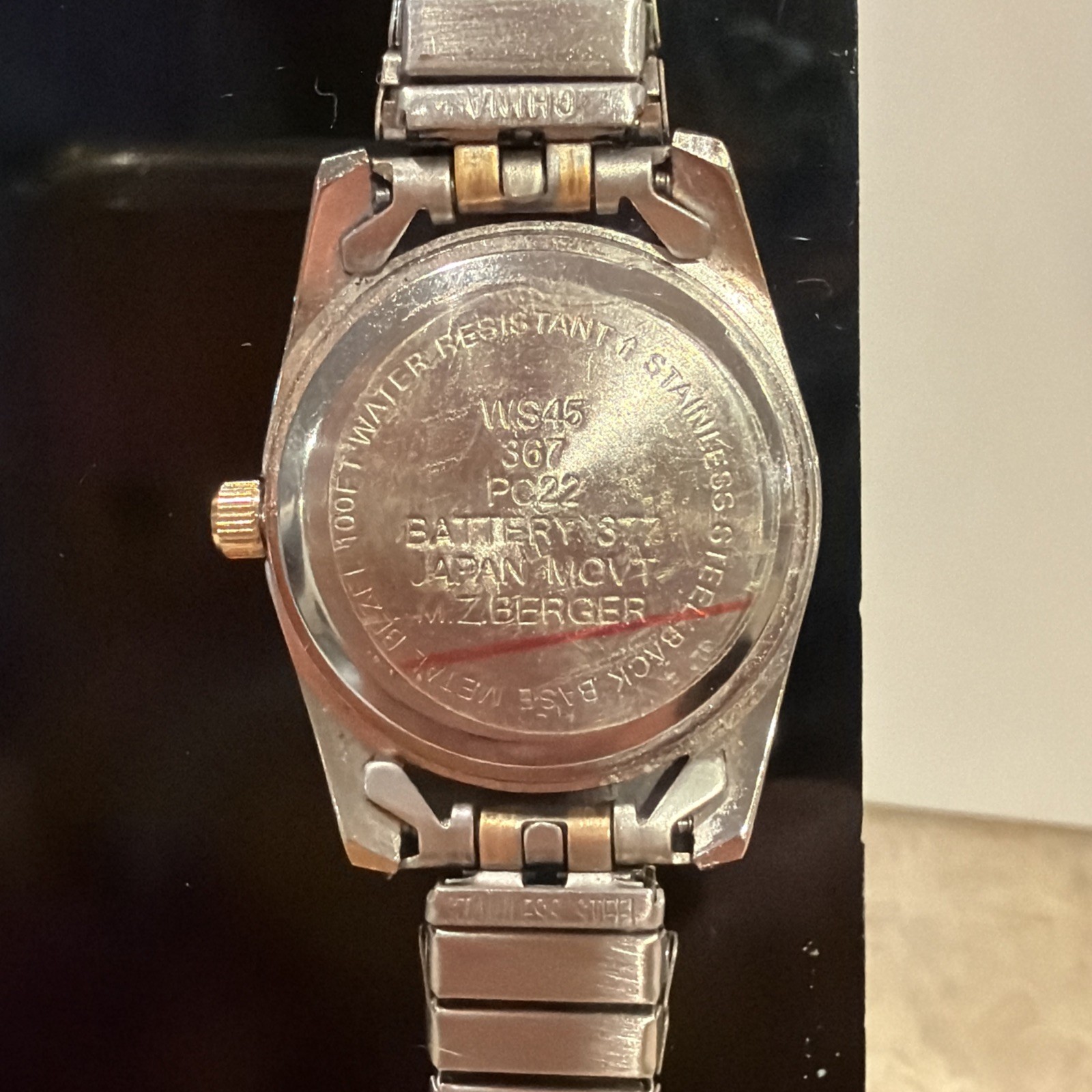 Vintage M.Z. Berger WS45 Ladies Quartz Watch